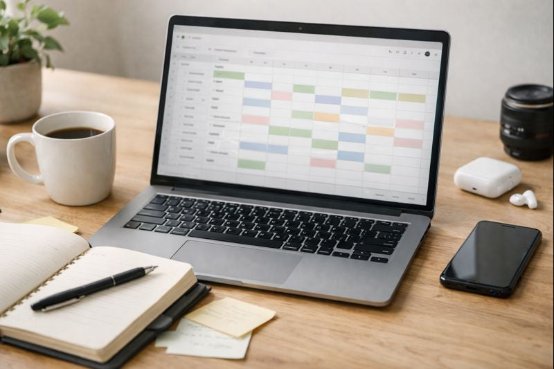 How I Plan 30 Days of Social Media Content in One Spreadsheet