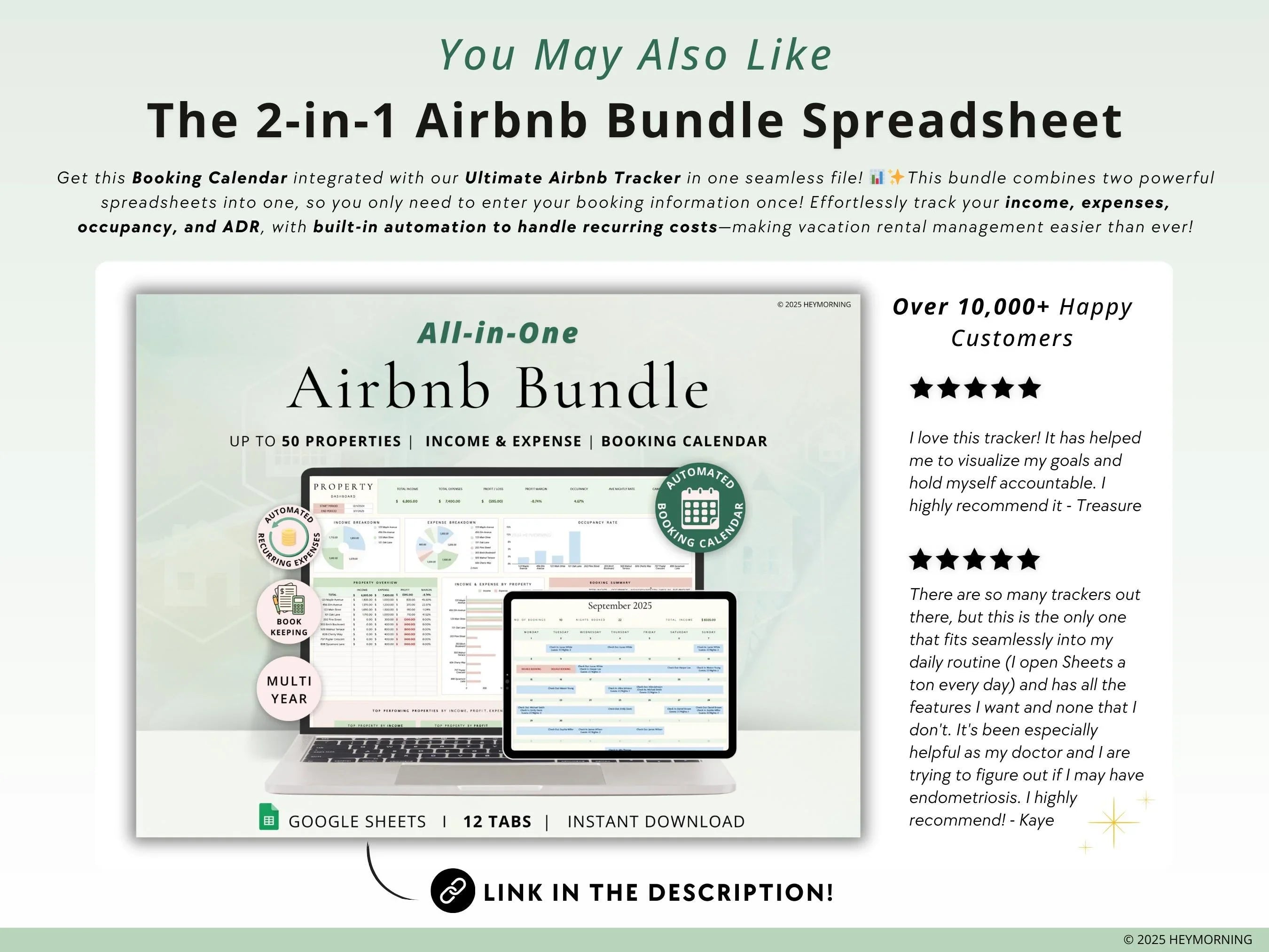Airbnb Booking Calendar - Hey Morning
