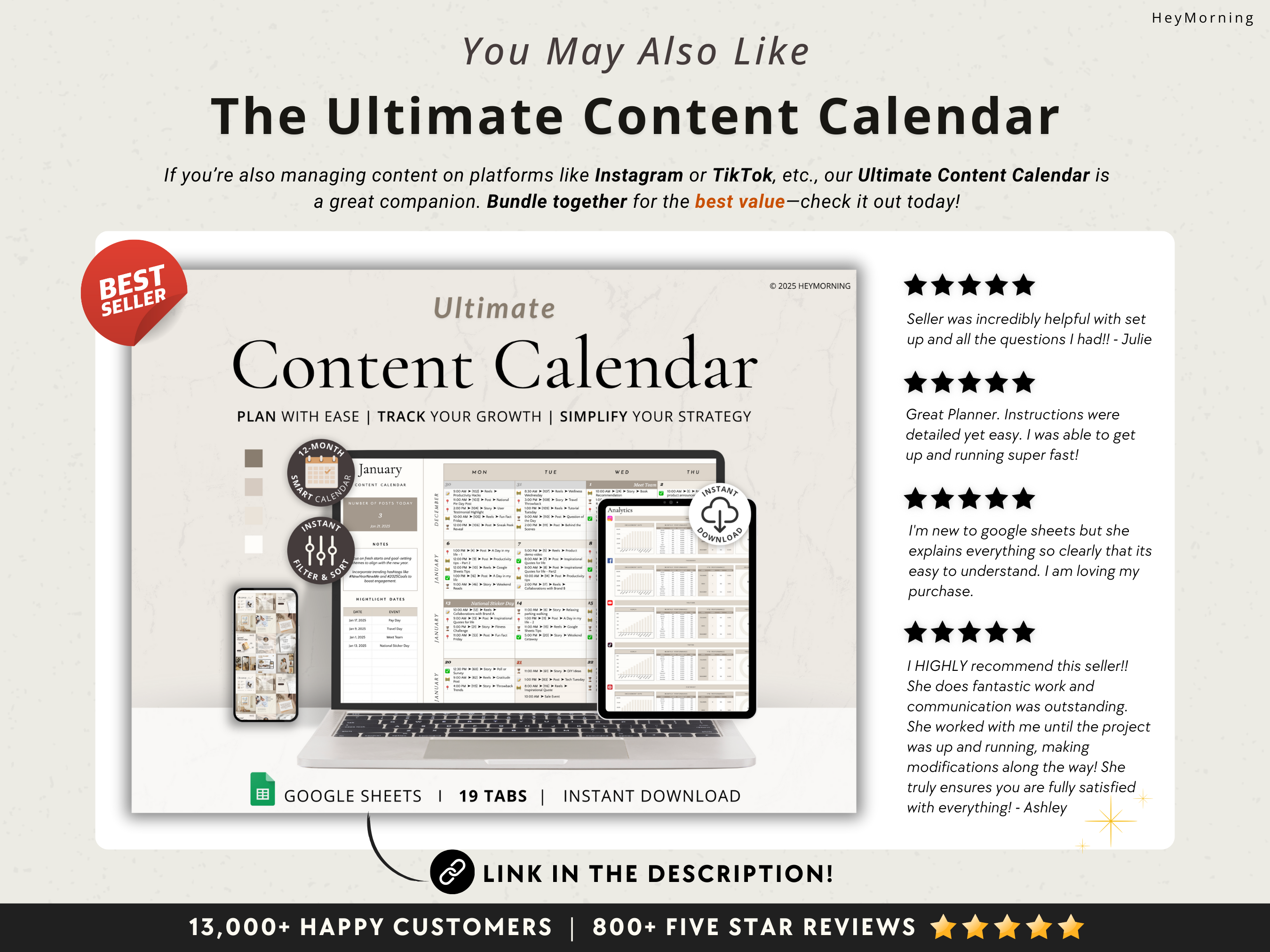 Blog Content Planner - Hey Morning