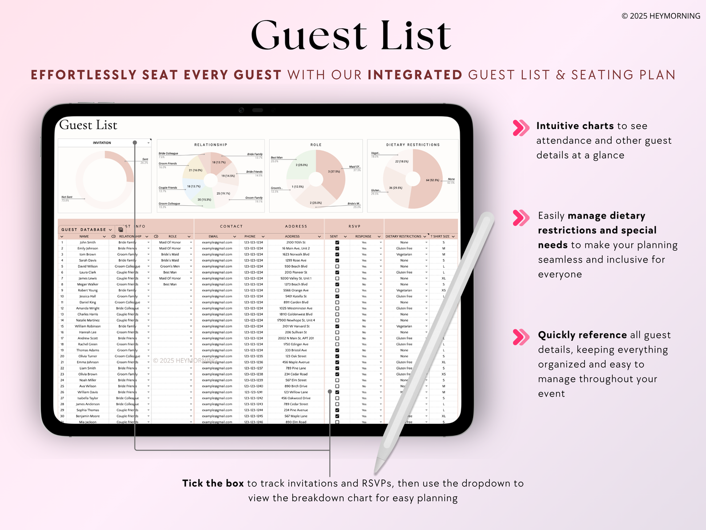 Maid of Honor Planner - Hey Morning