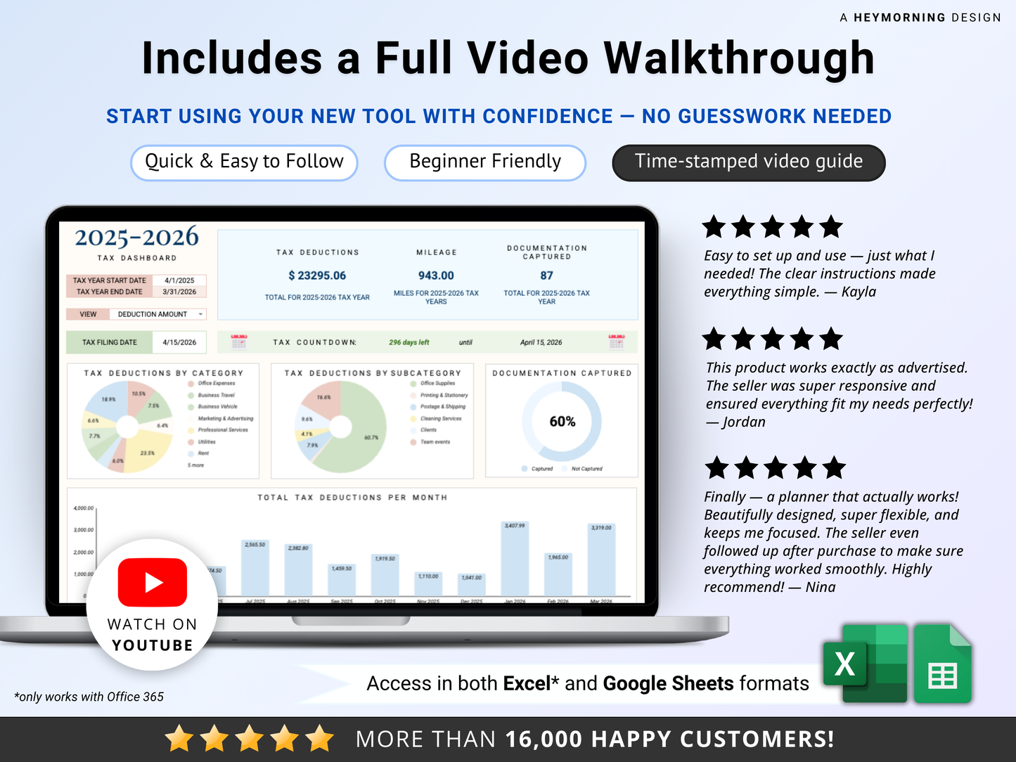 Tax Deduction Tracker