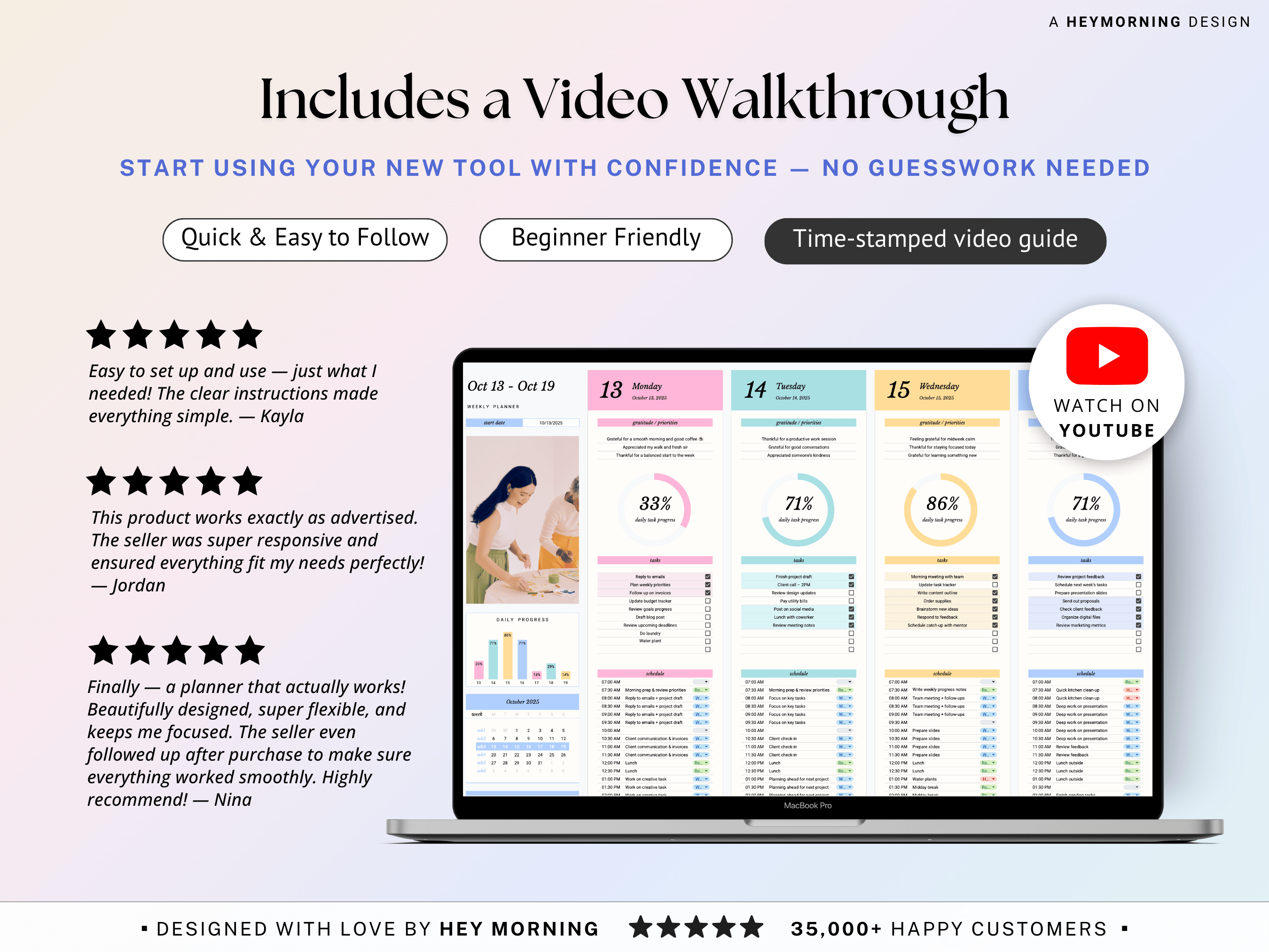 Daily & Weekly Planner