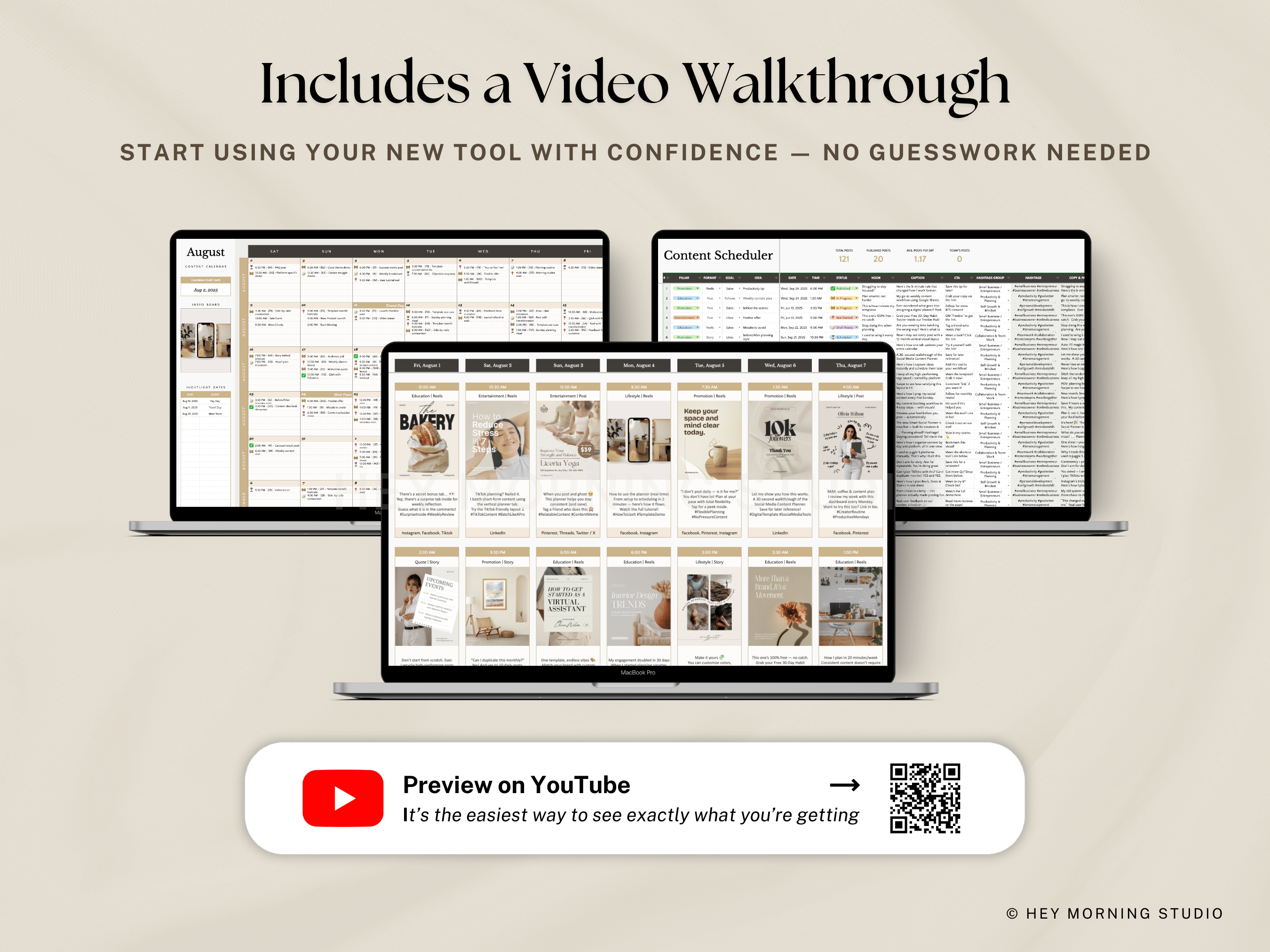 Social Media Content Planner