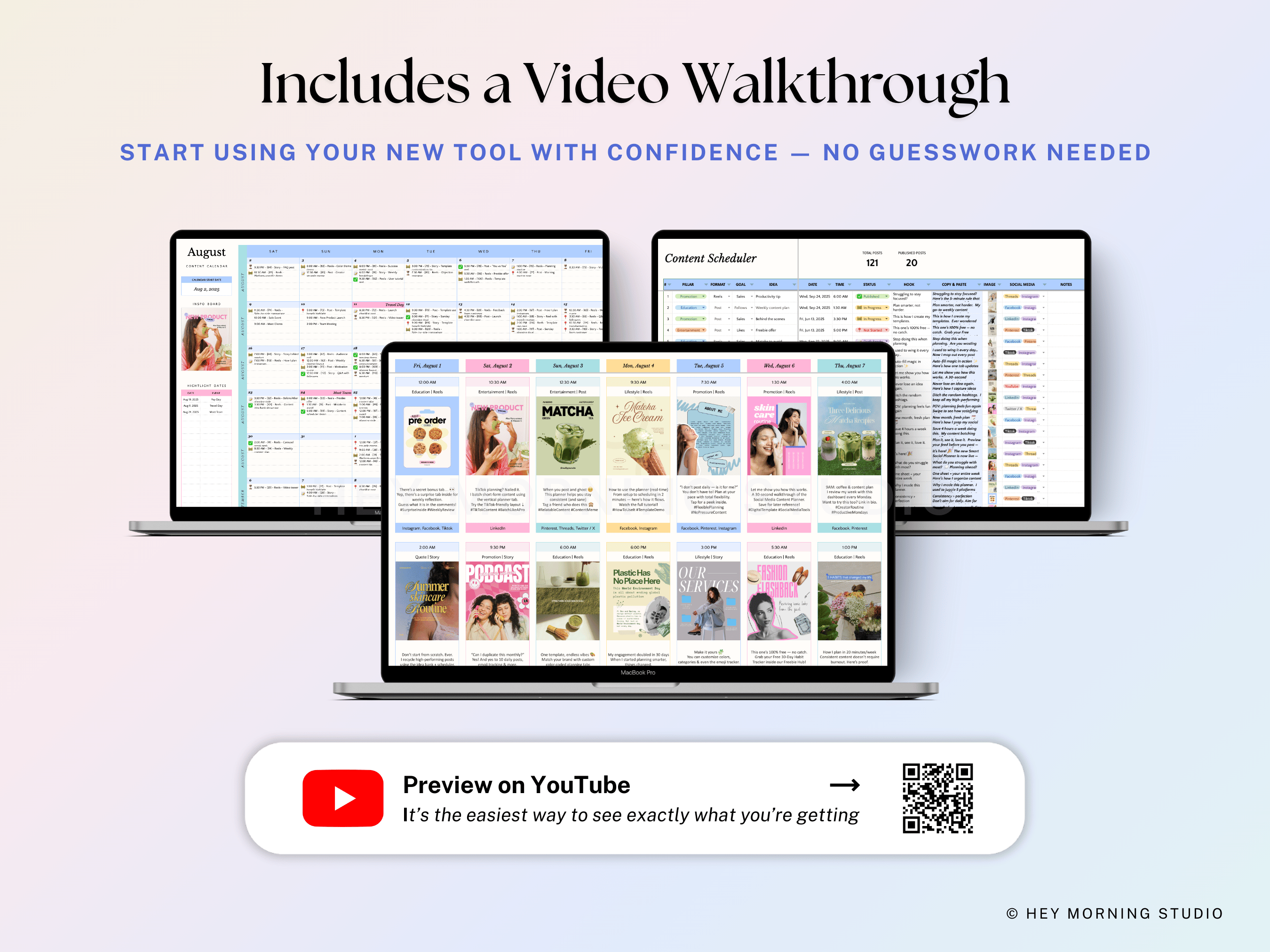 Social Media Content Planner