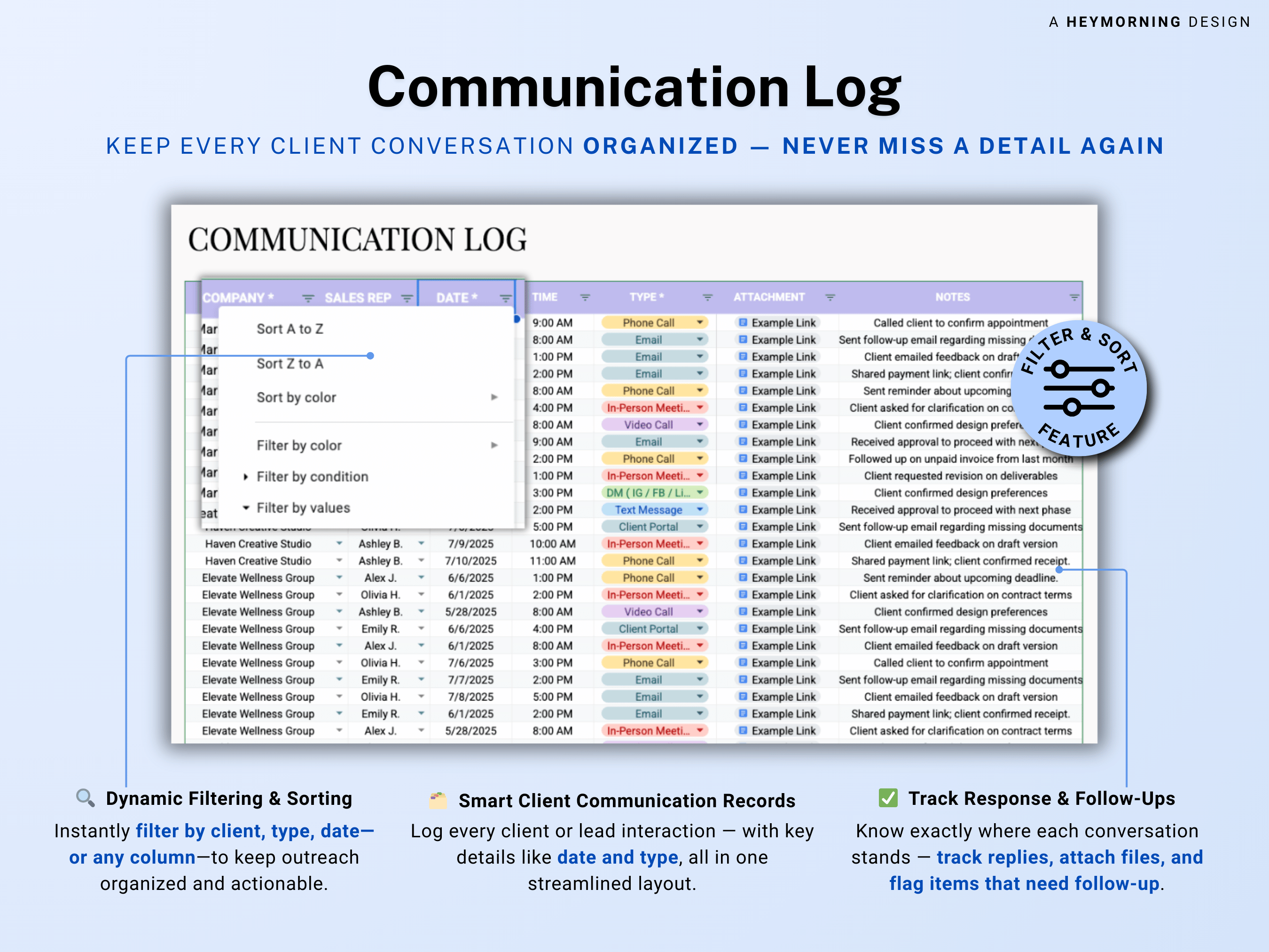 Client & Invoice Tracker Business CRM