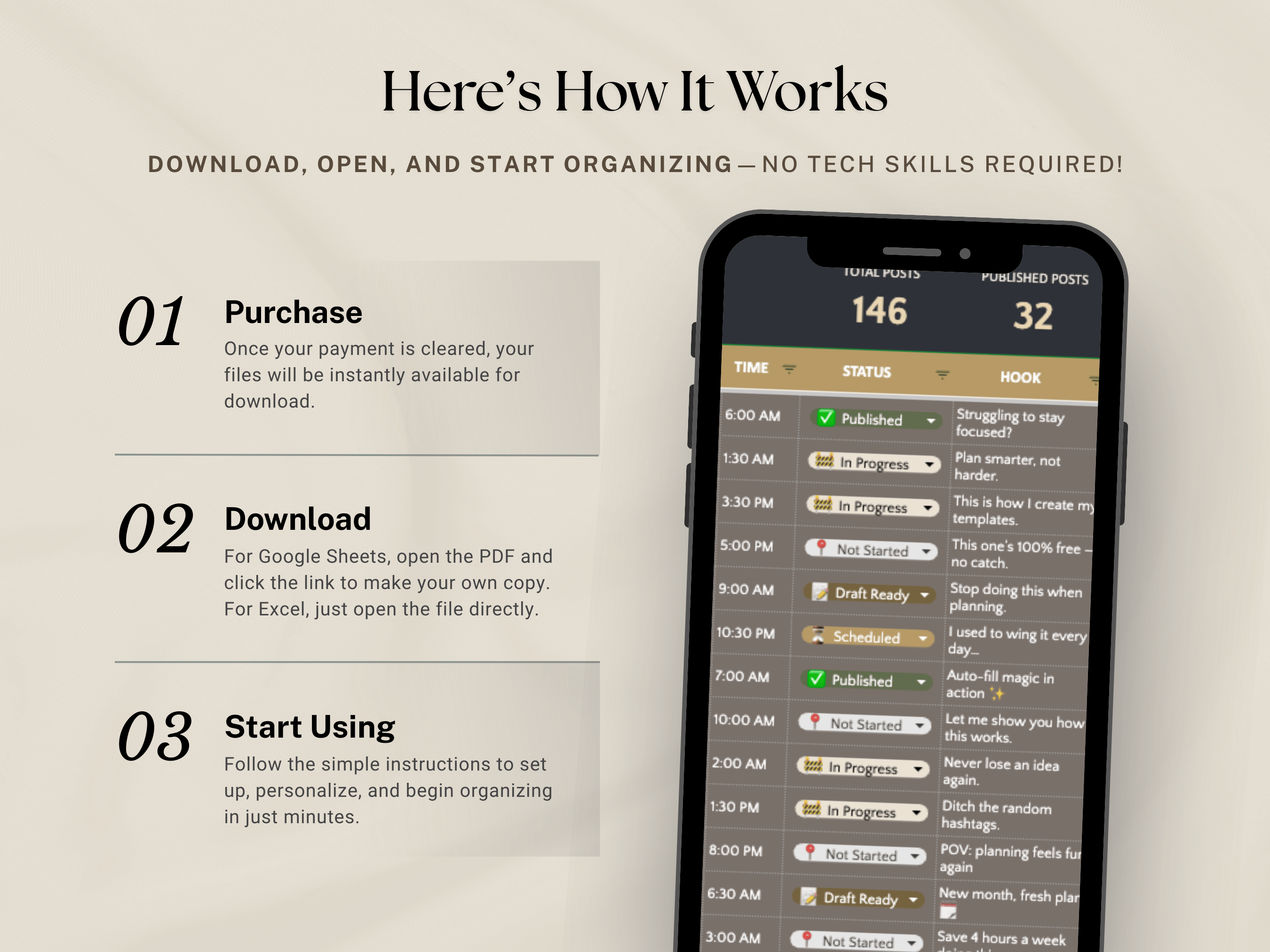 Social Media Content Planner