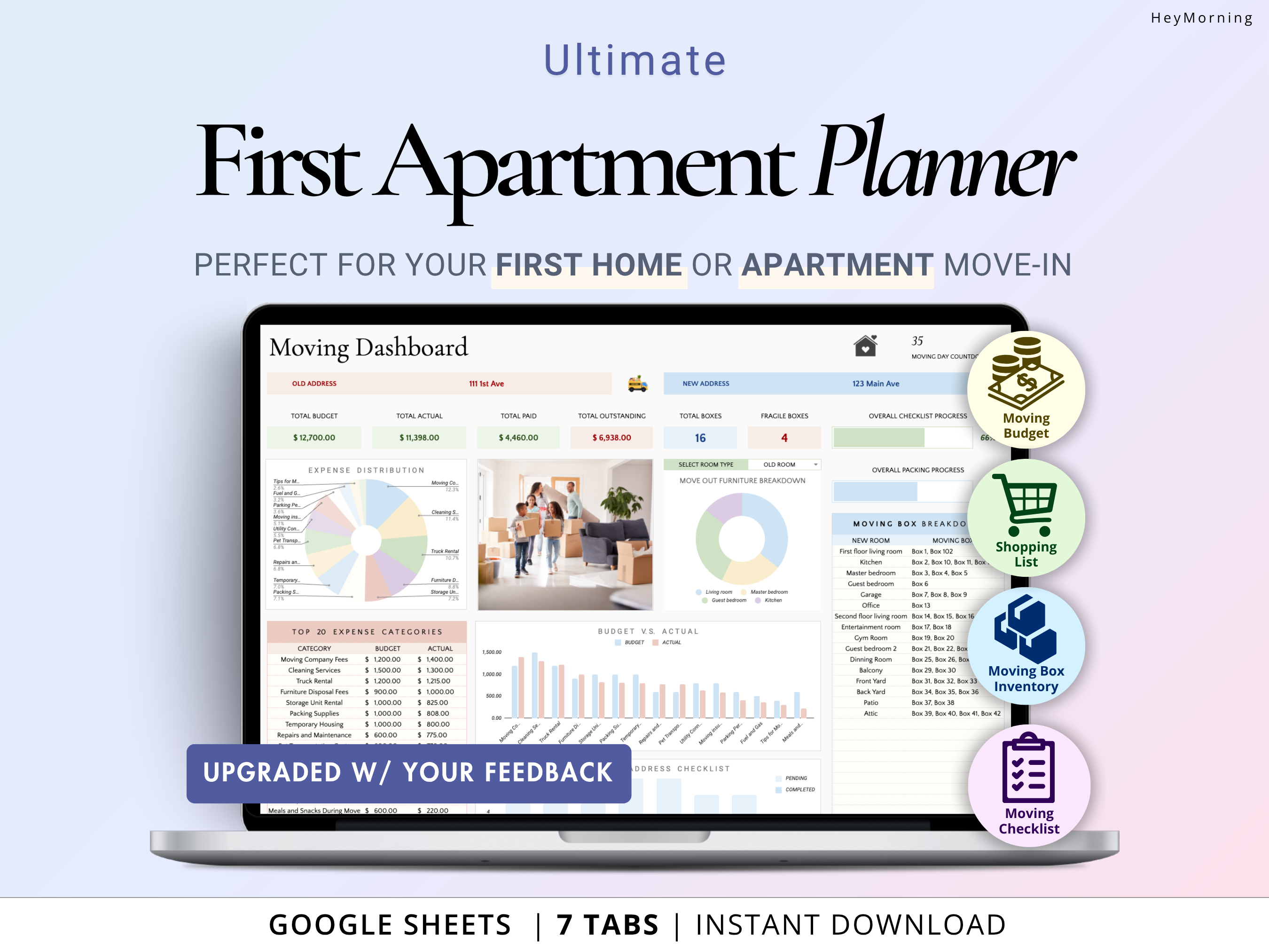 First Home / Apartment Planner - Hey Morning