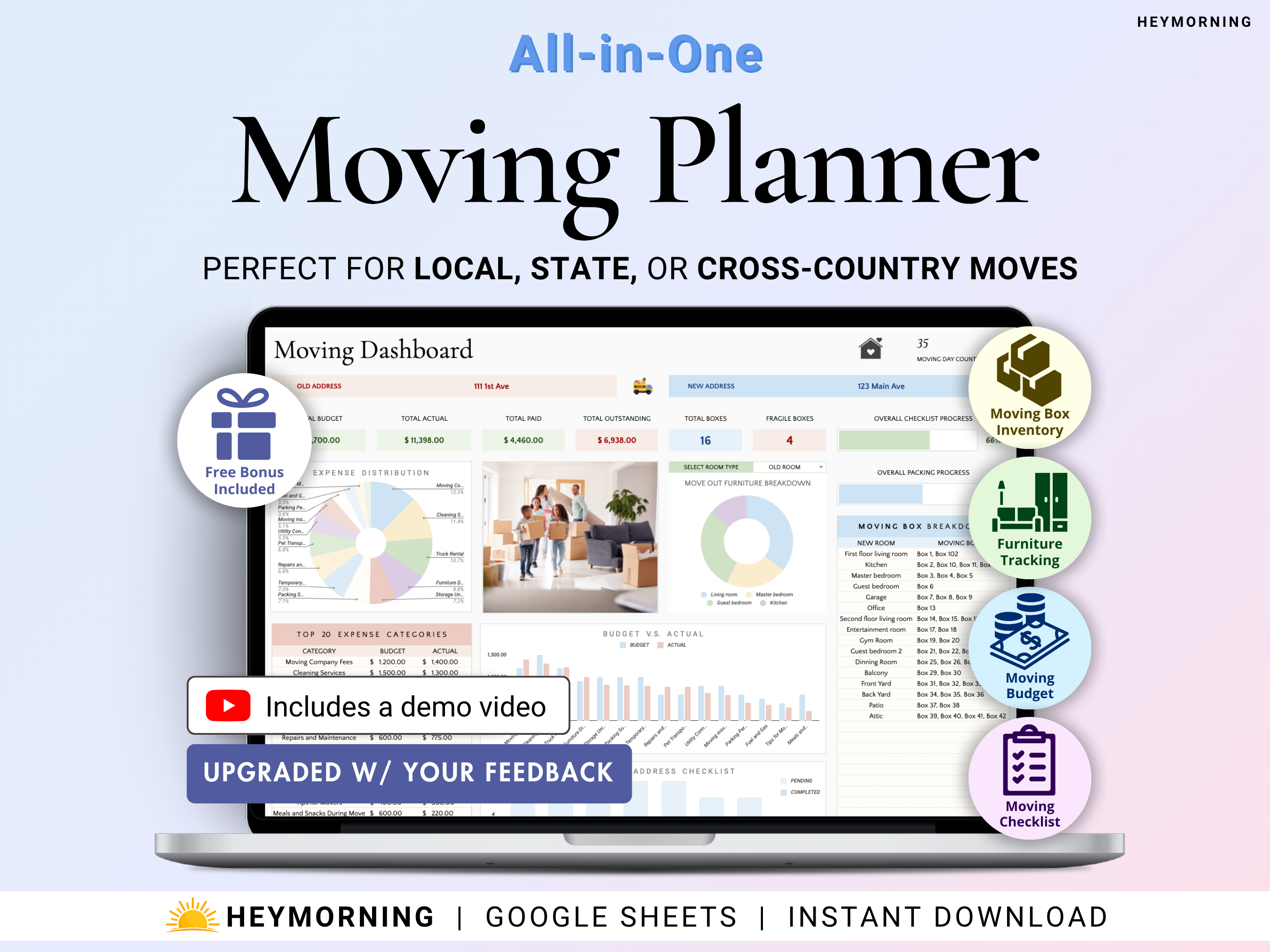 Moving Planner - Hey Morning