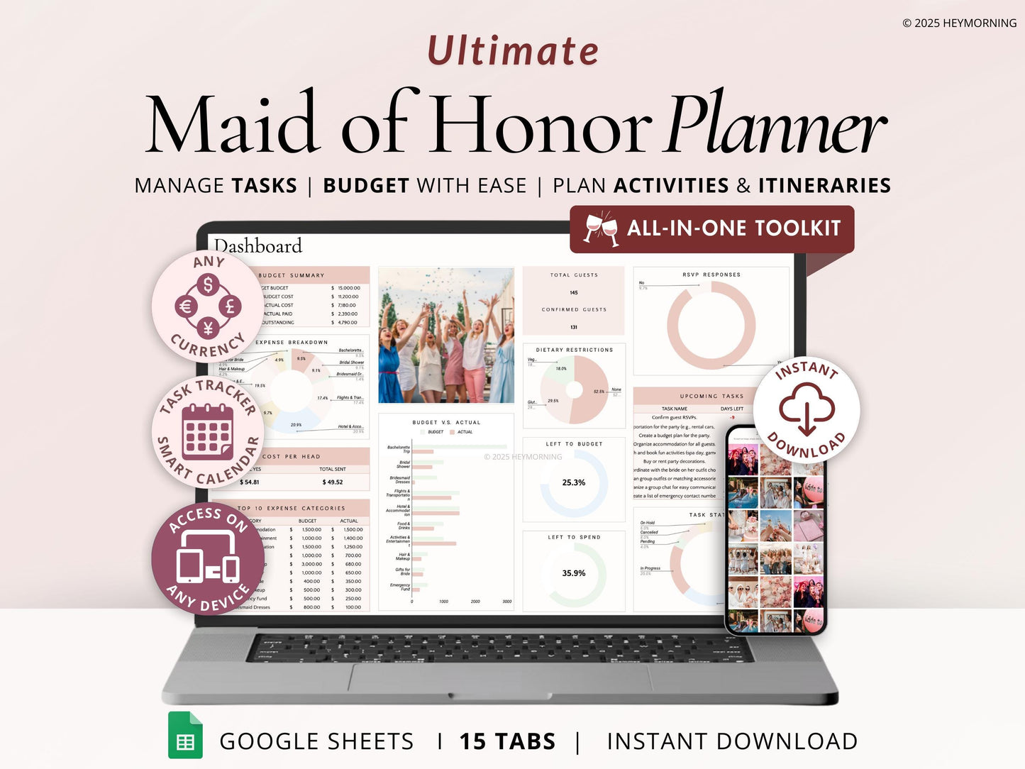 Maid of Honor Planner