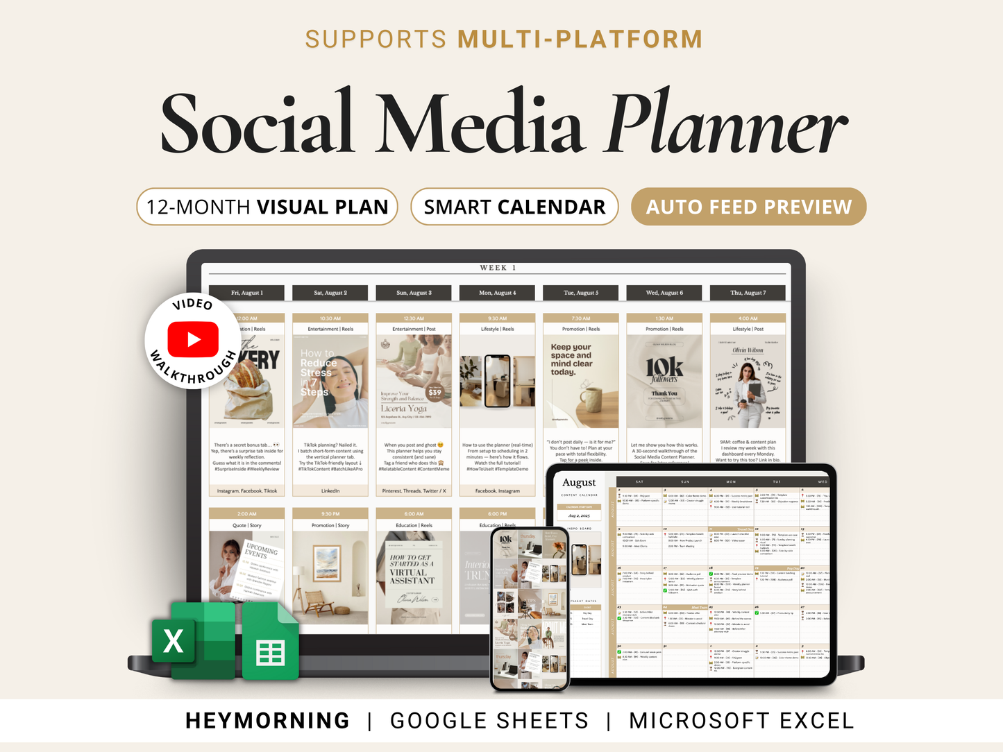 Social Media Content Planner