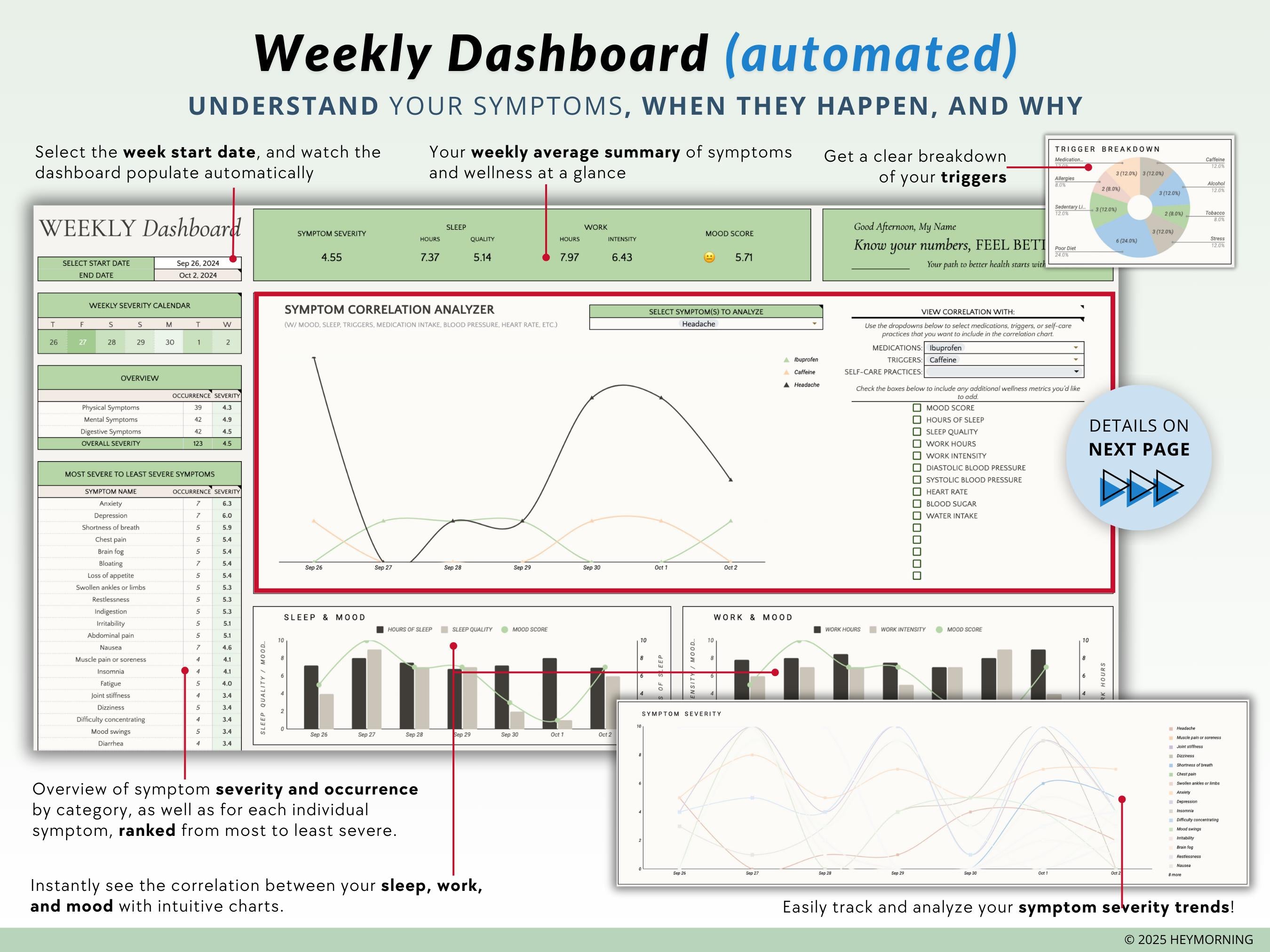 Health Tracker (Symptom & Wellness) - Hey Morning