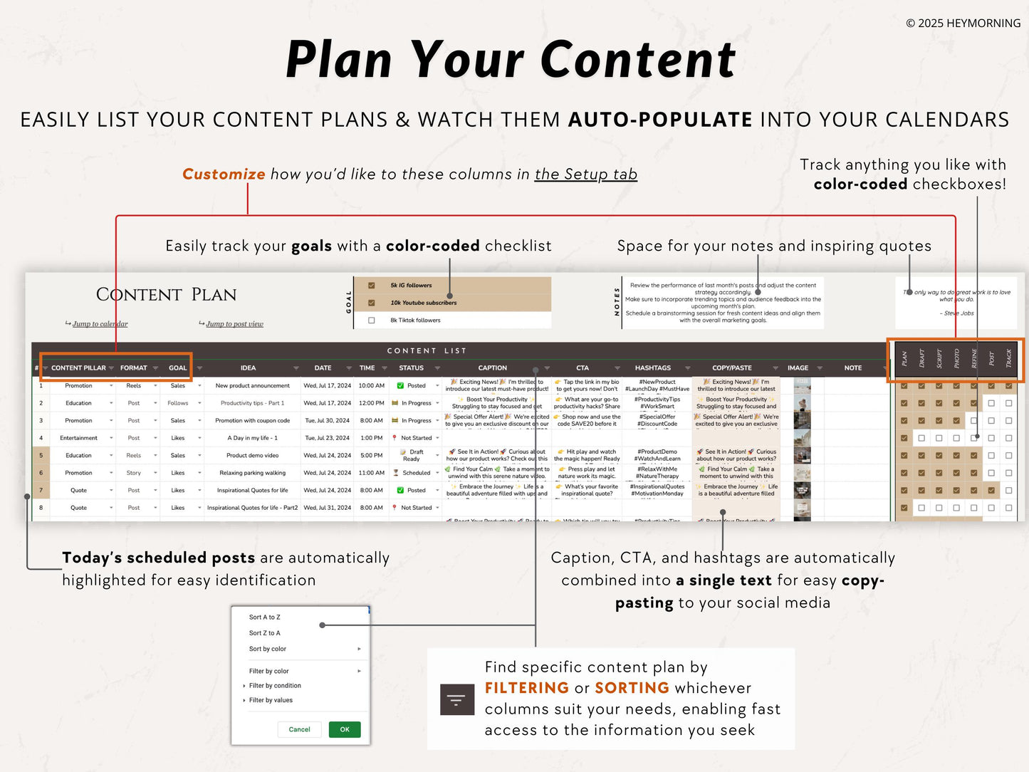 Premium Content Planner
