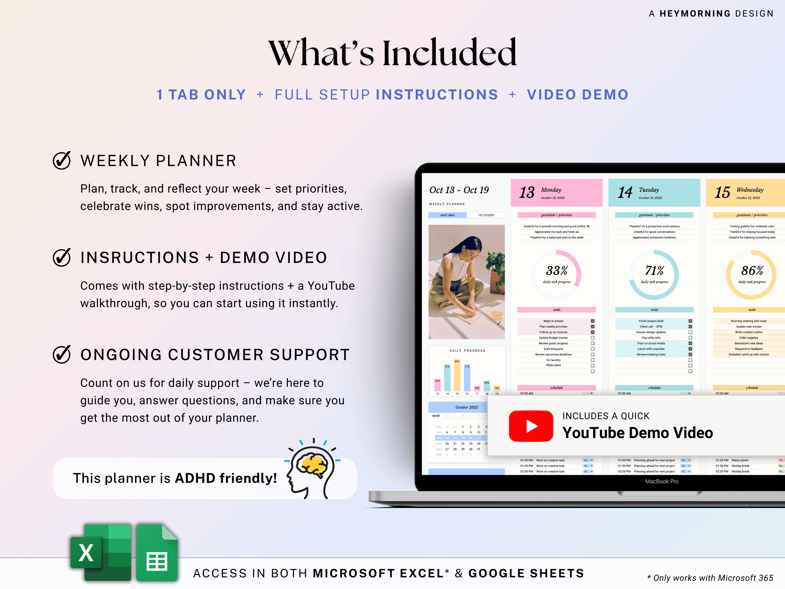 Daily & Weekly Planner