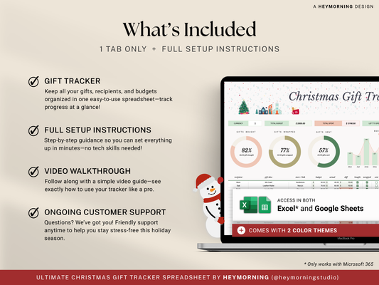 Christmas Gift Tracker
