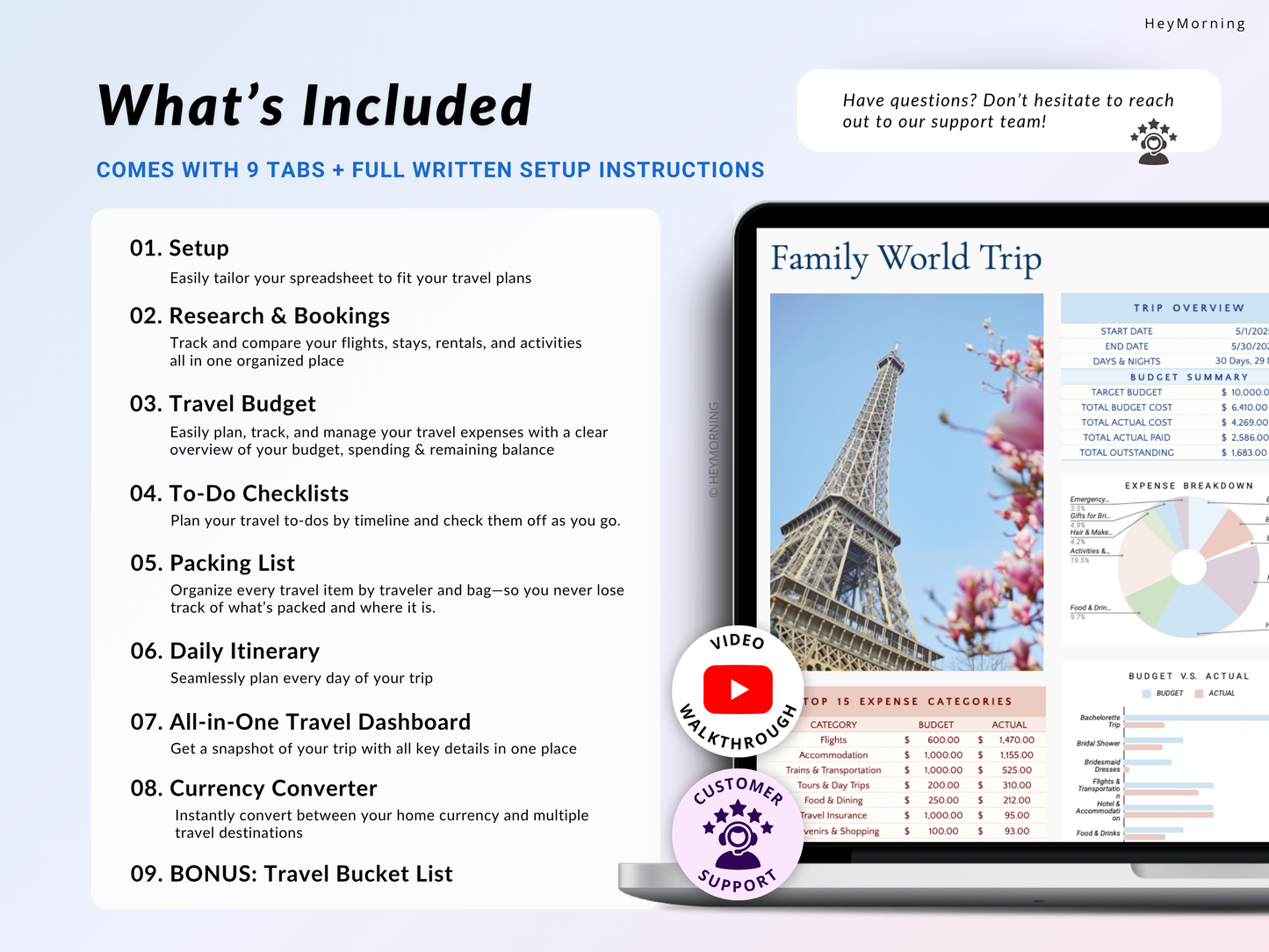 Ultimate Travel Planner - Hey Morning