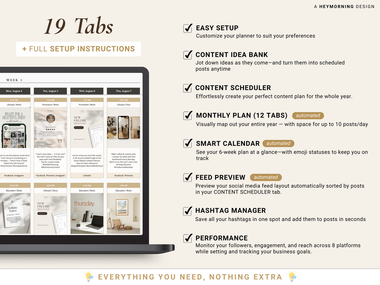 Social Media Content Planner