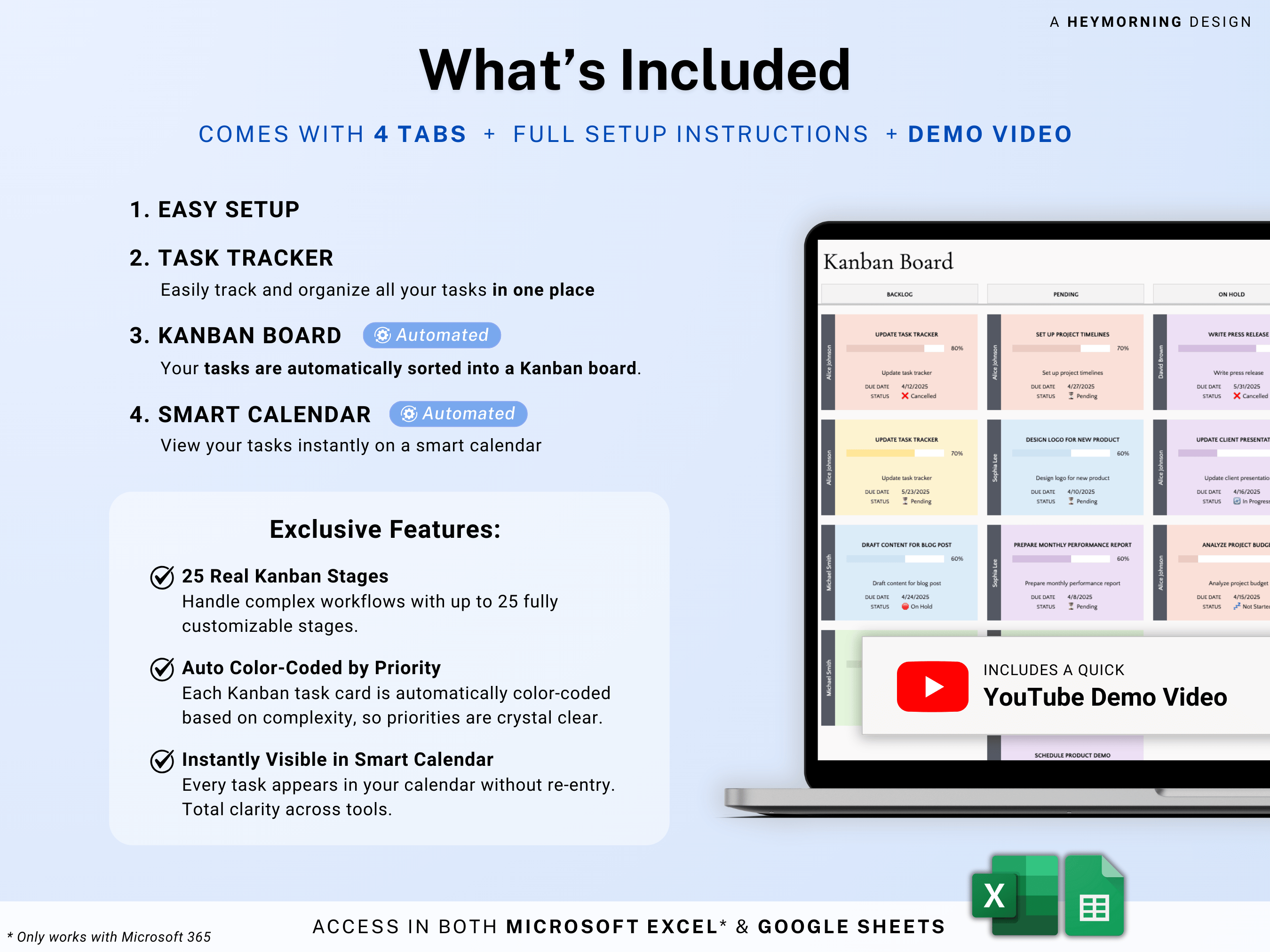 Kanban Board Spreadsheet
