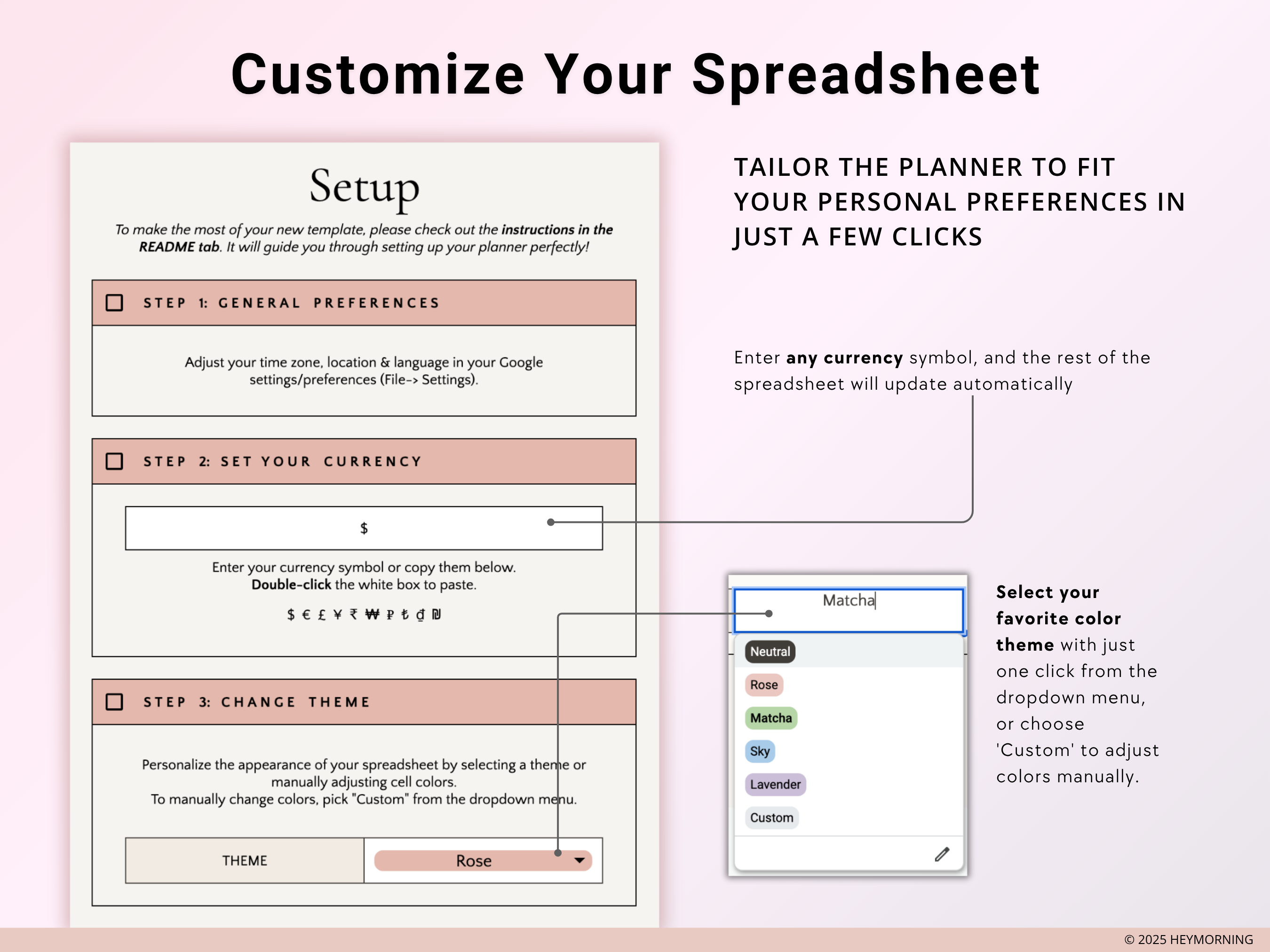 Wedding Budget Tracker - Hey Morning