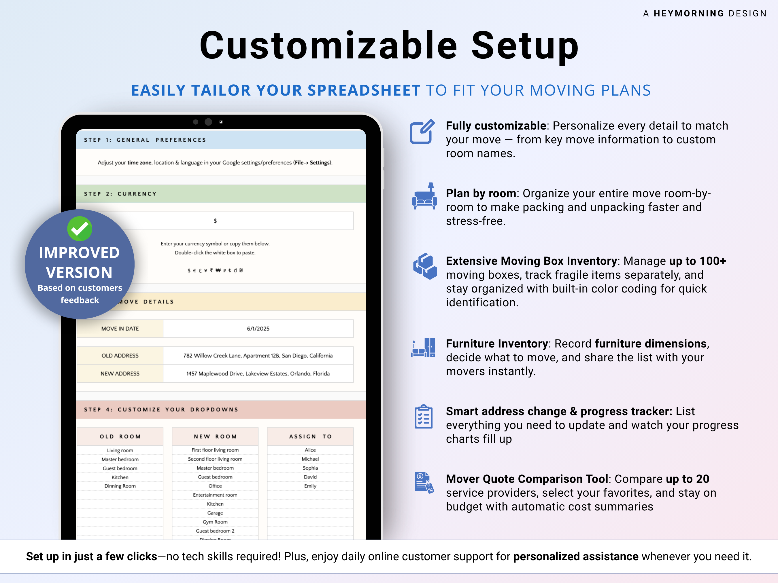 Moving Planner - Hey Morning