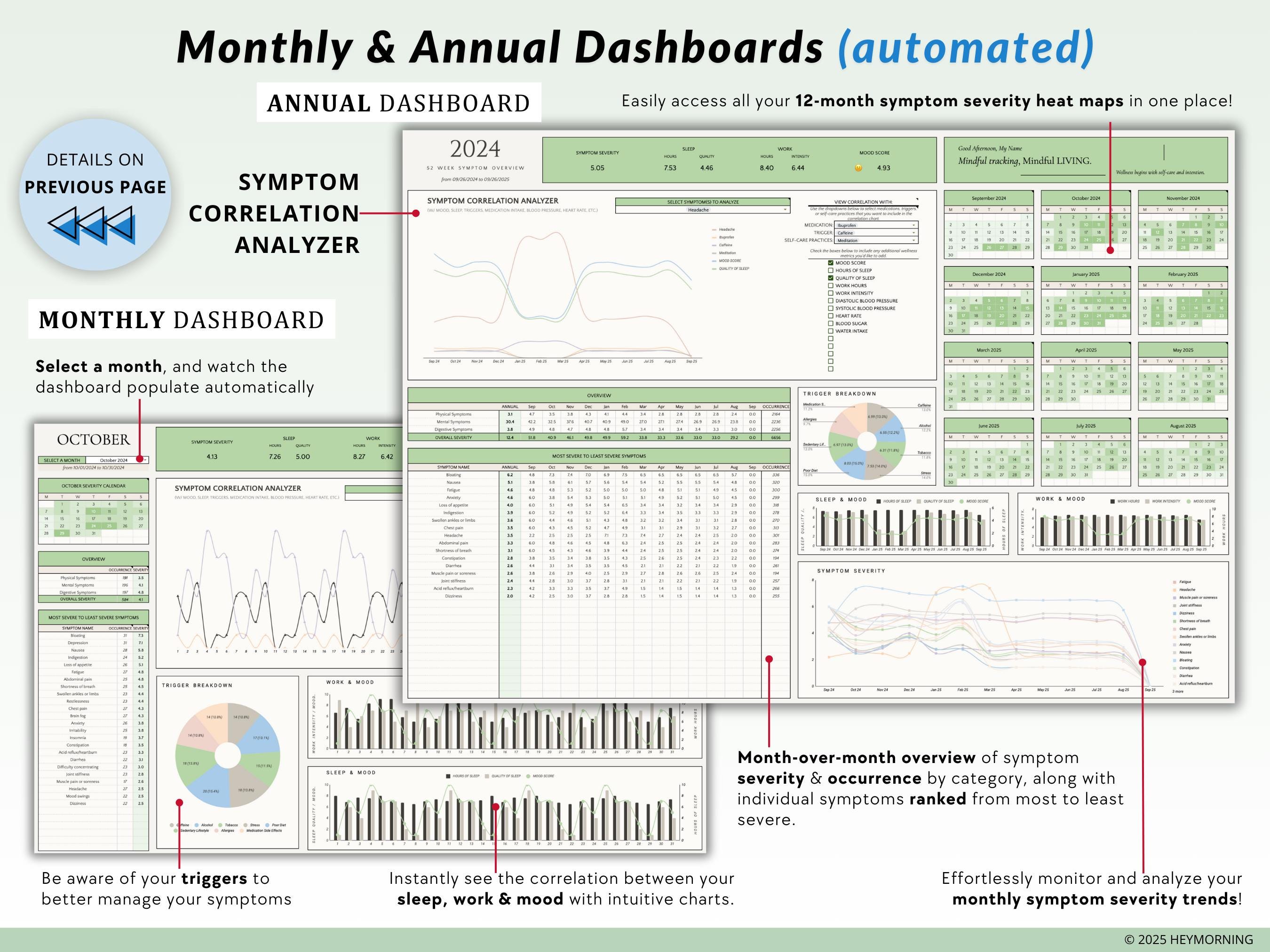 Health Tracker (Symptom & Wellness) - Hey Morning