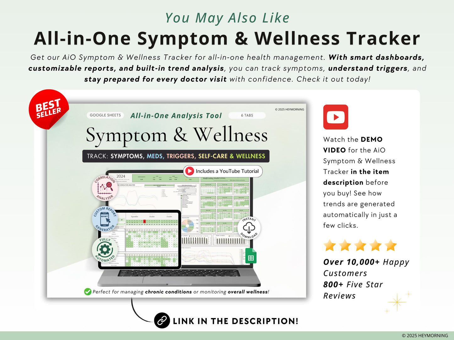 Multi-Year Symptom Tracker