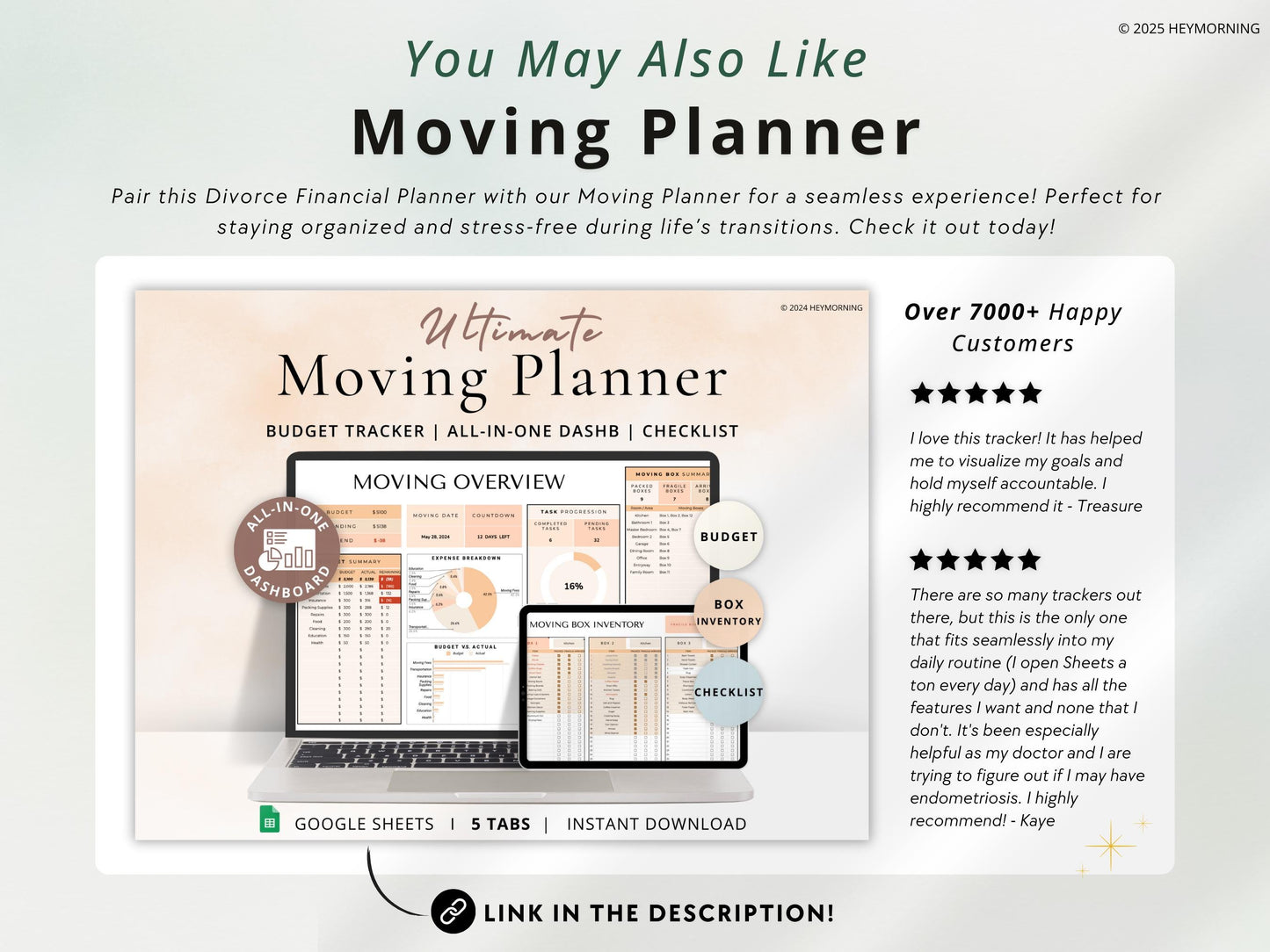 Divorce Financial Organizer Spreadsheet