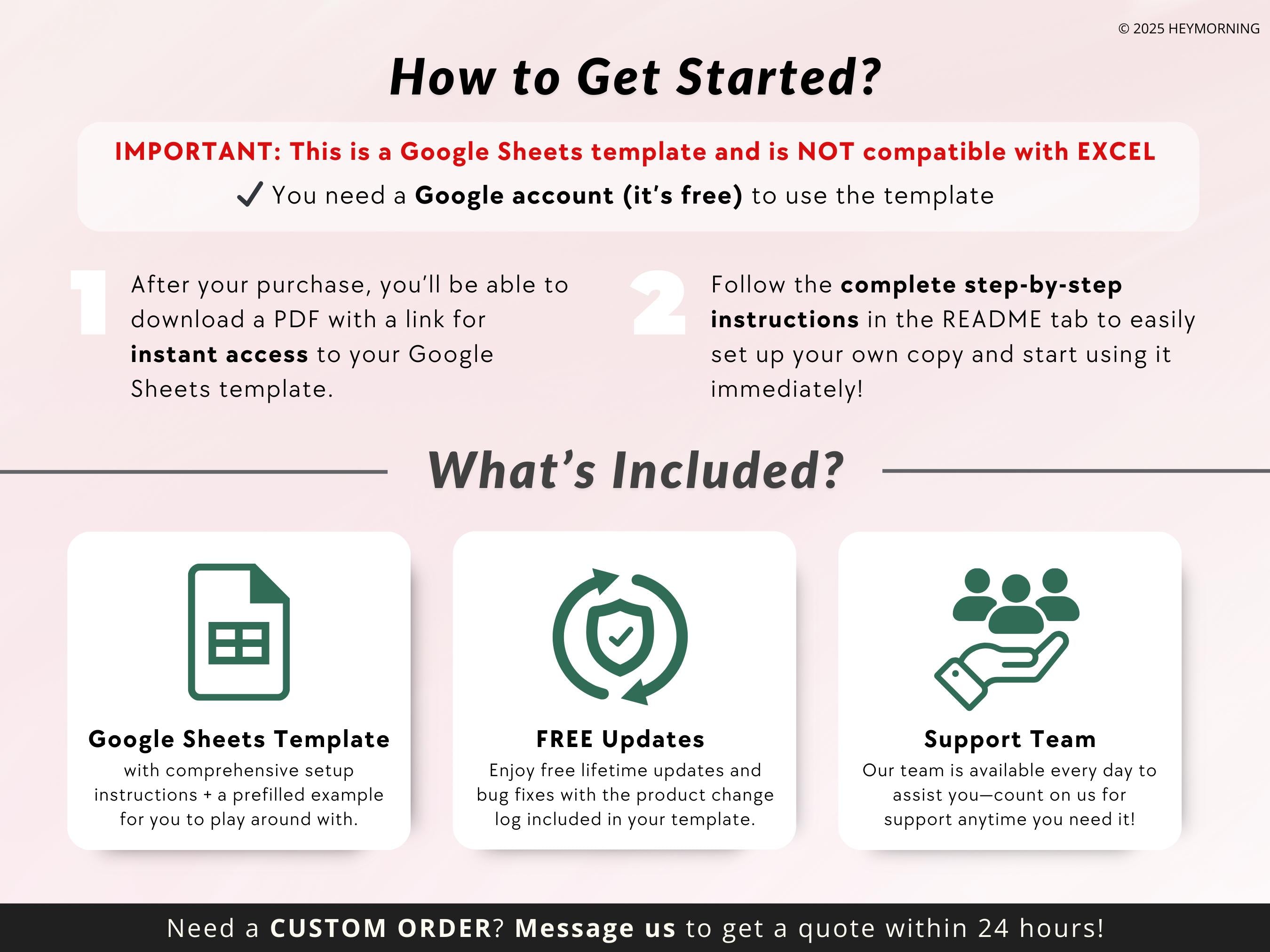 Etsy Seller Bookkeeping - Hey Morning