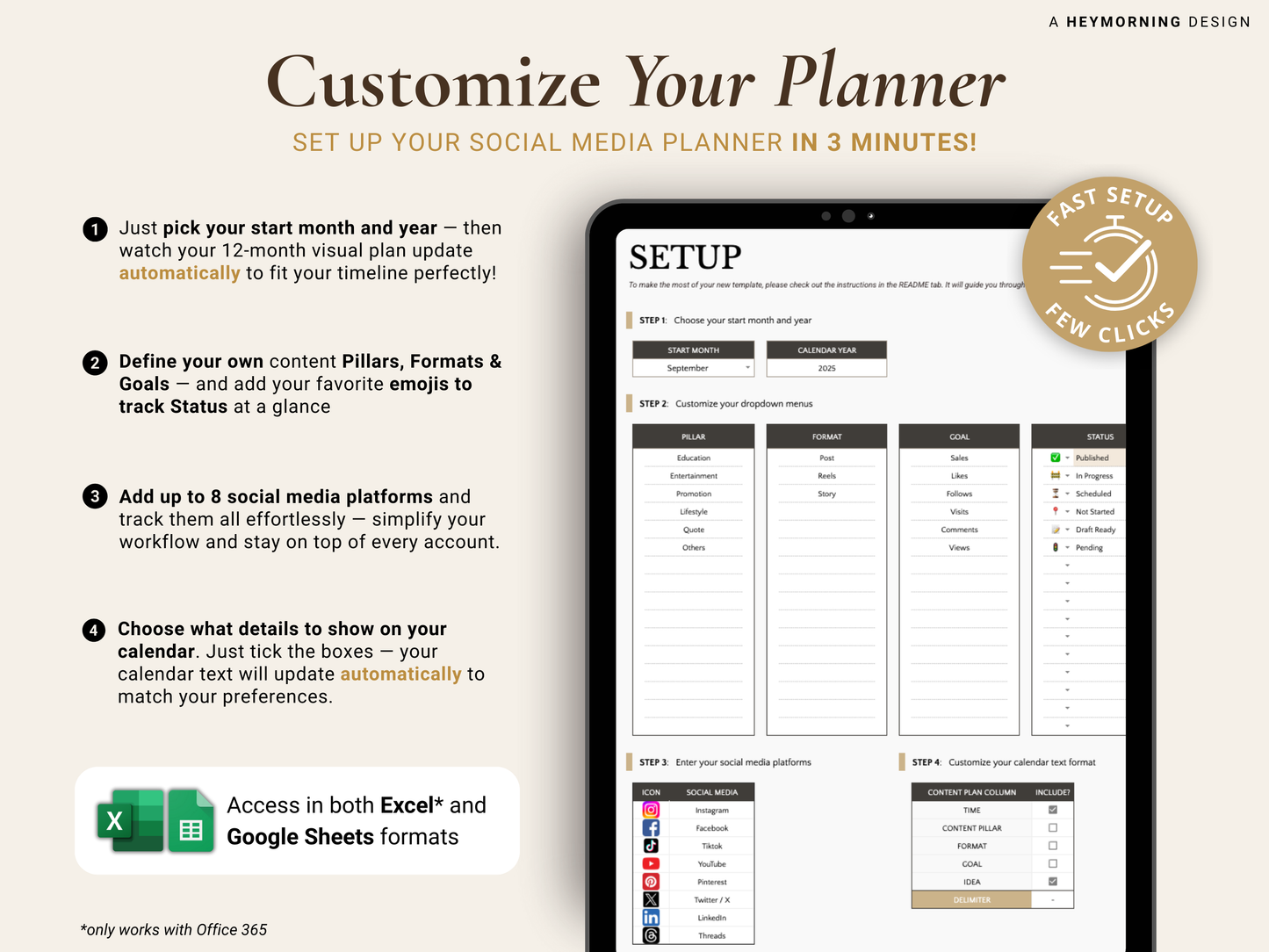 Social Media Content Planner