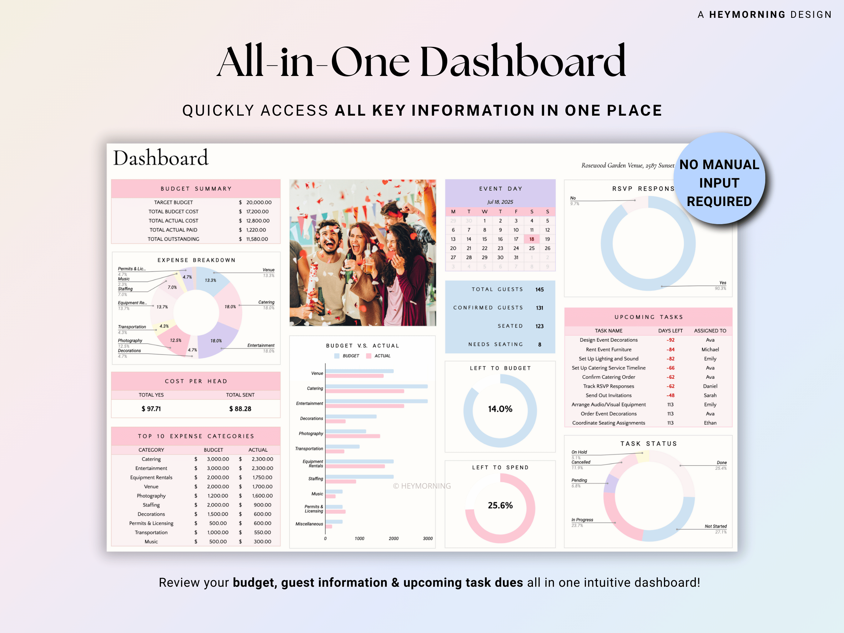 Event Planner Customizable
