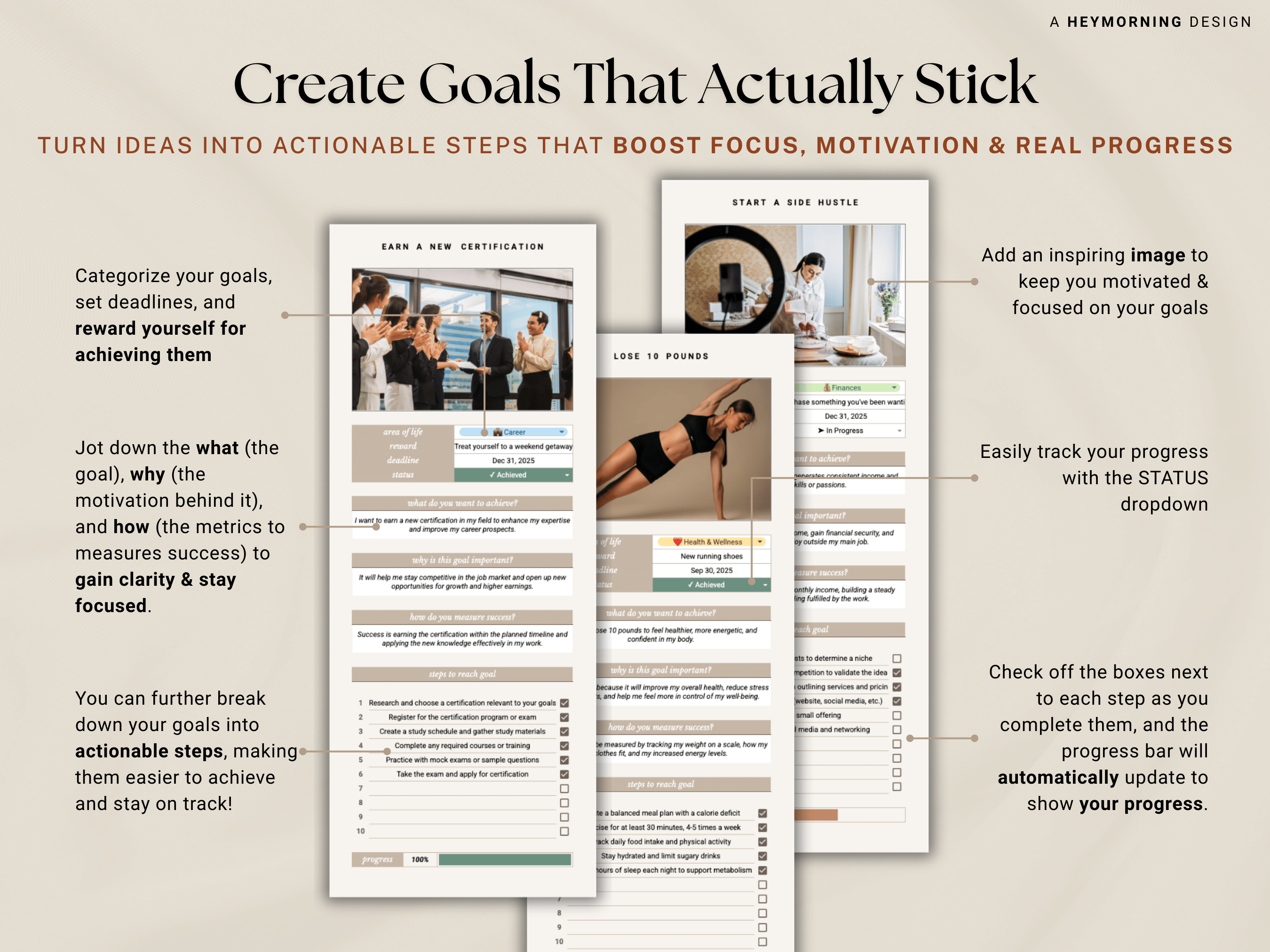 Ultimate Goal Planner 12 Week Goals