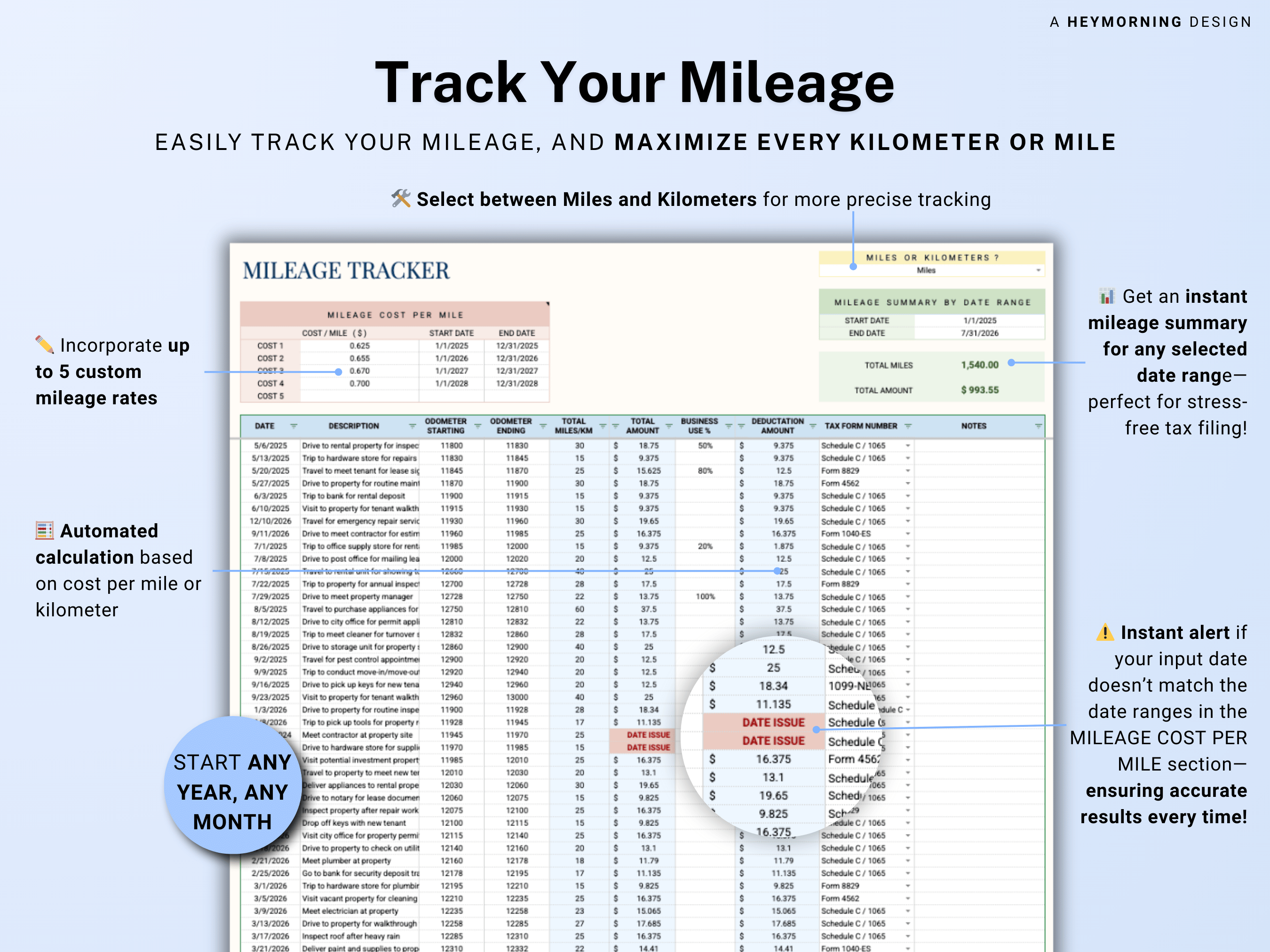 Tax Deduction Tracker