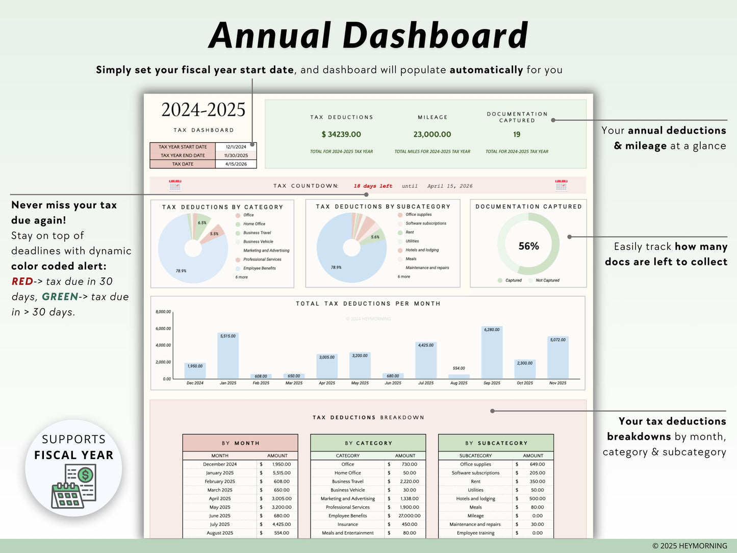 Tax Deduction Tracker