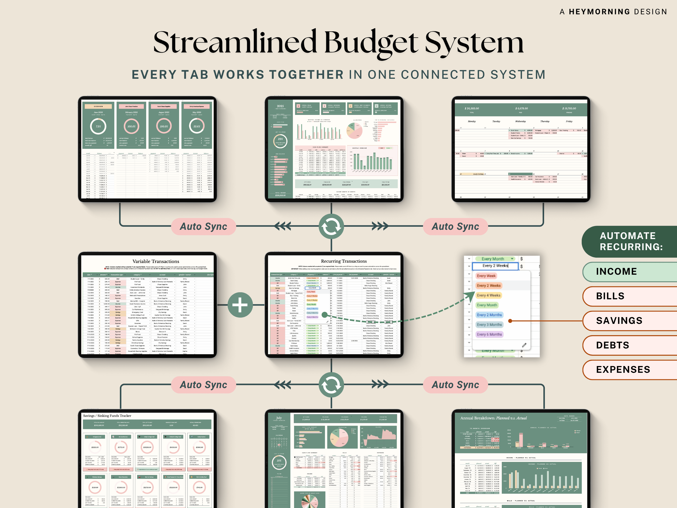 Ultimate Annual Family Budget