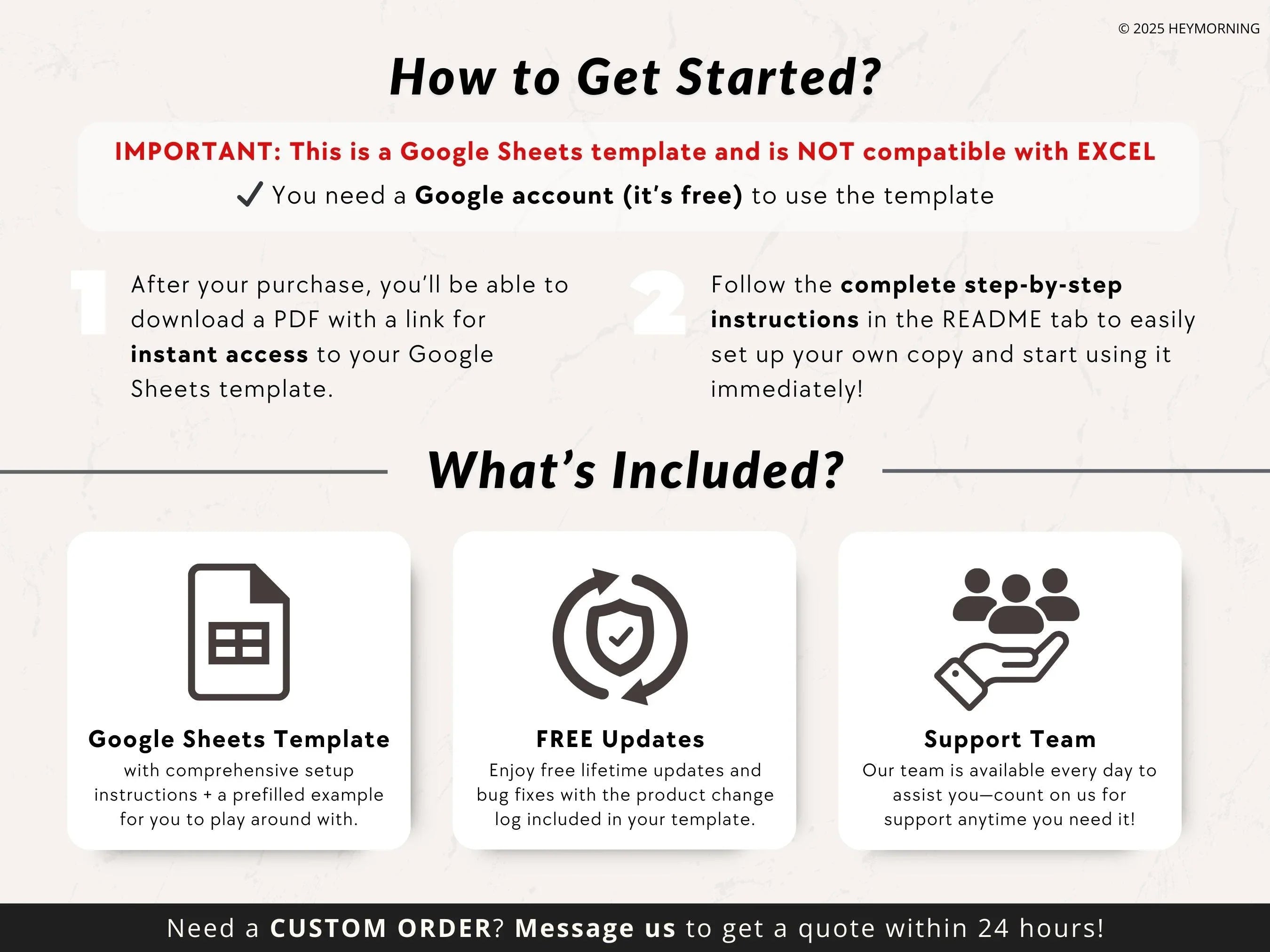 12-Month Content Calendar - Hey Morning
