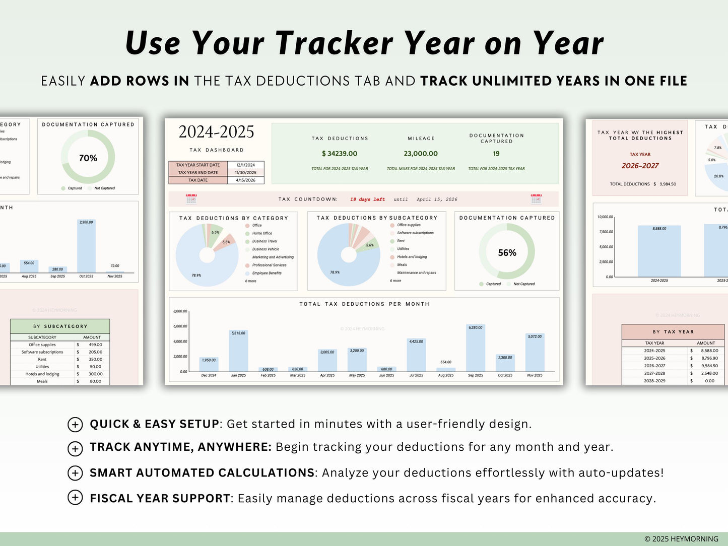 Tax Deduction Tracker