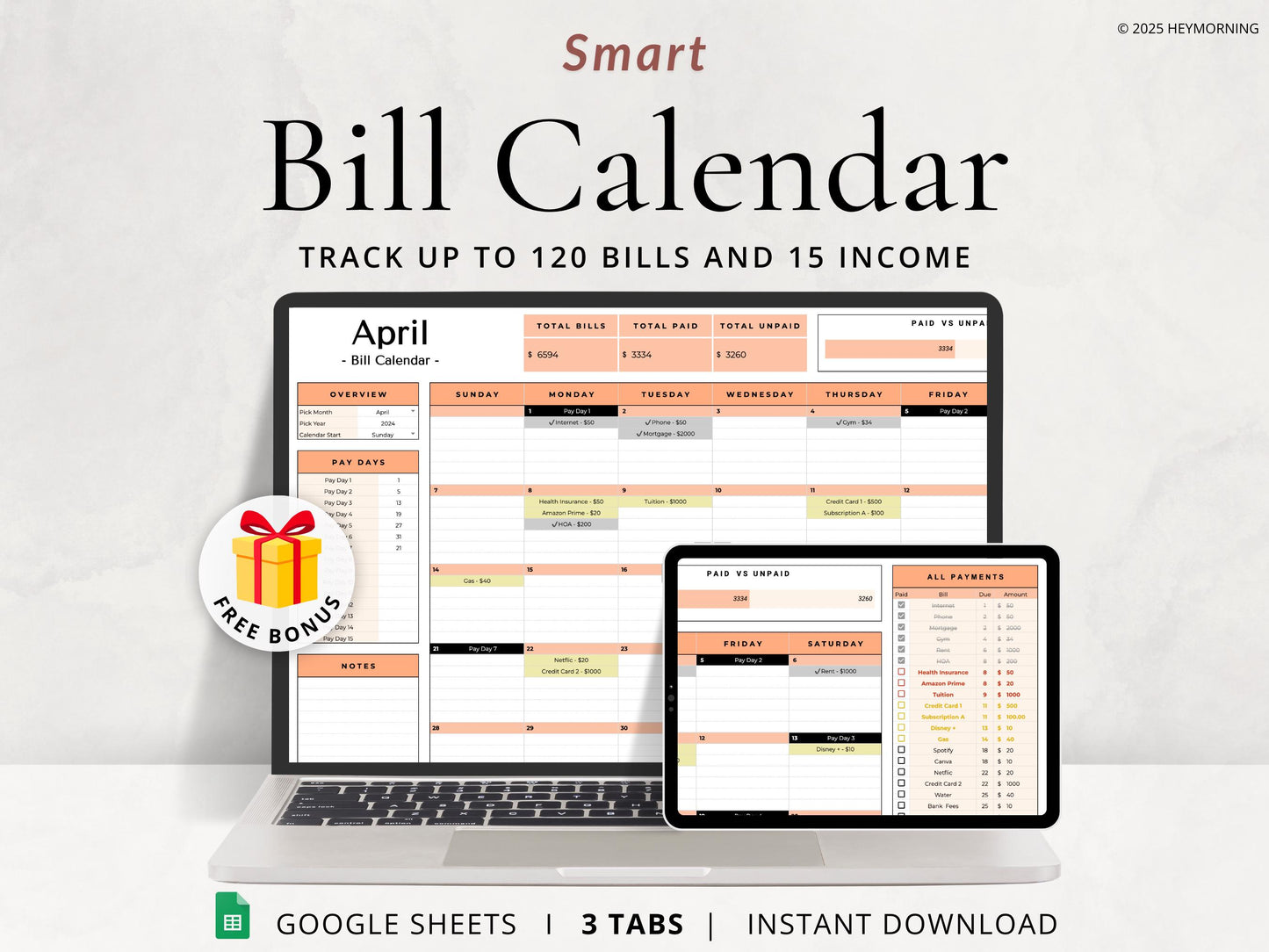 Bill Calendar