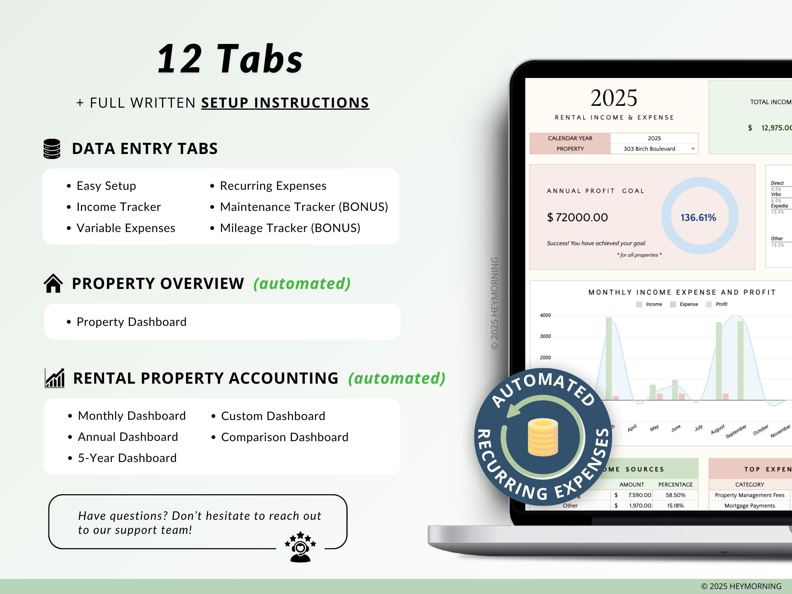 Ultimate Airbnb Tracker - Hey Morning