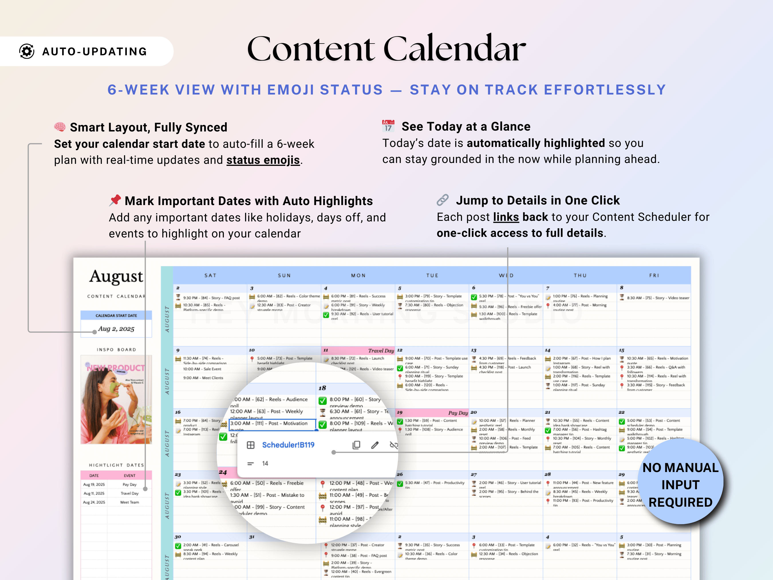 Social Media Content Planner