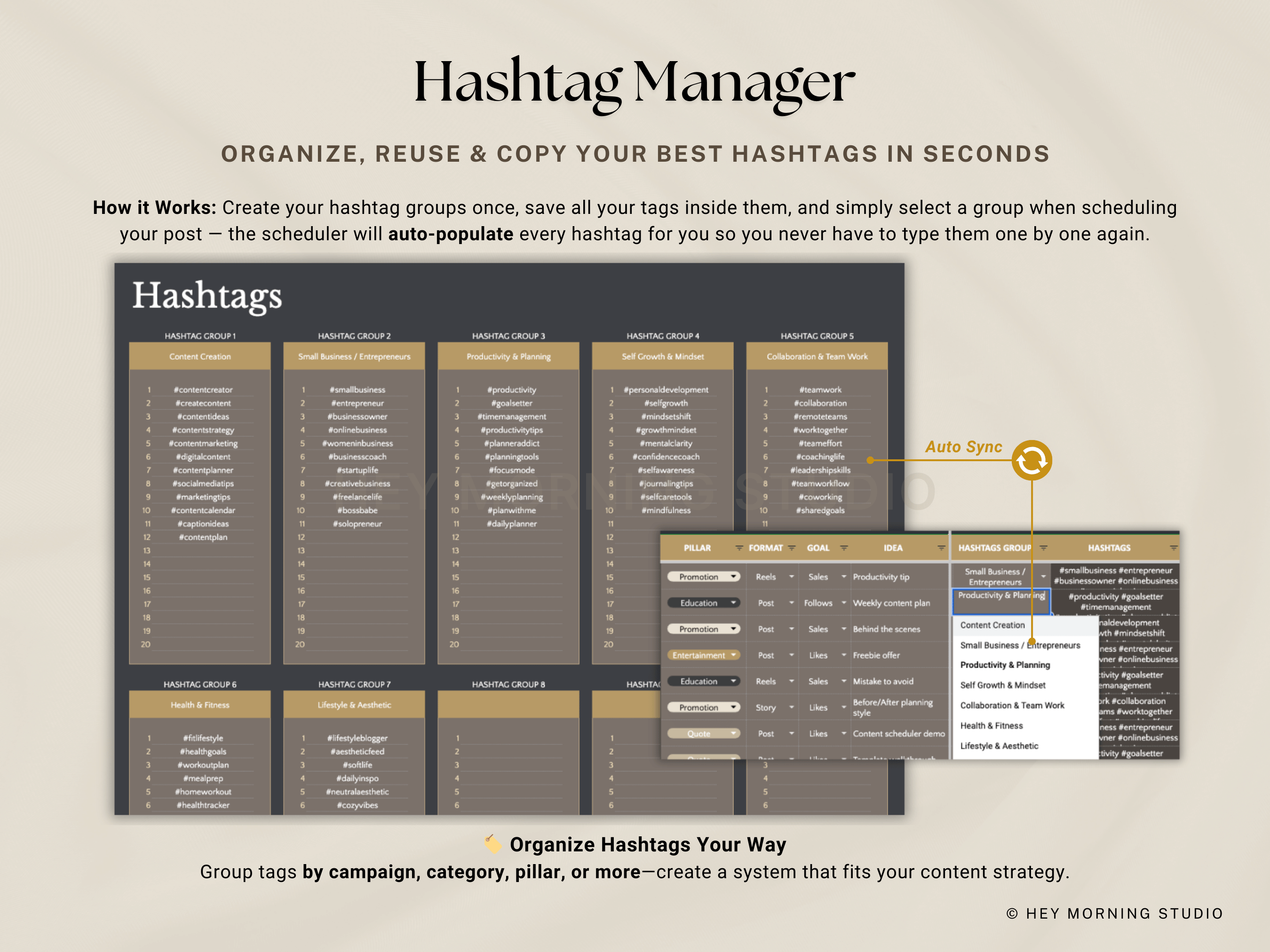 Social Media Content Planner