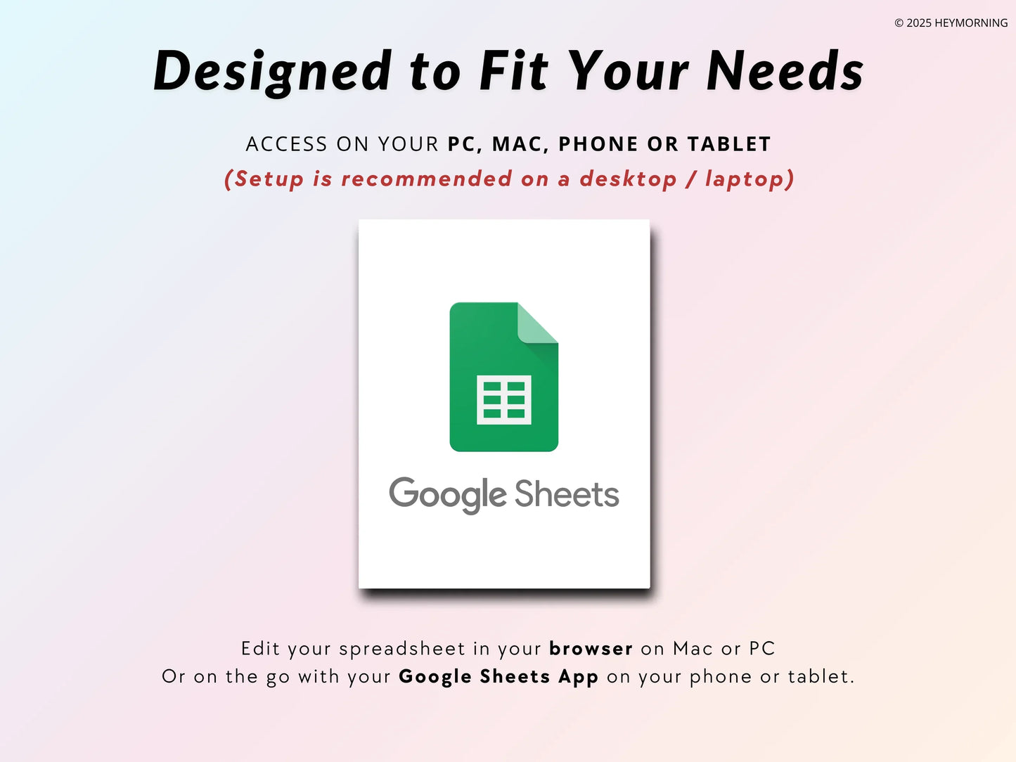 50/30/20 Budget - Dark - Hey Morning