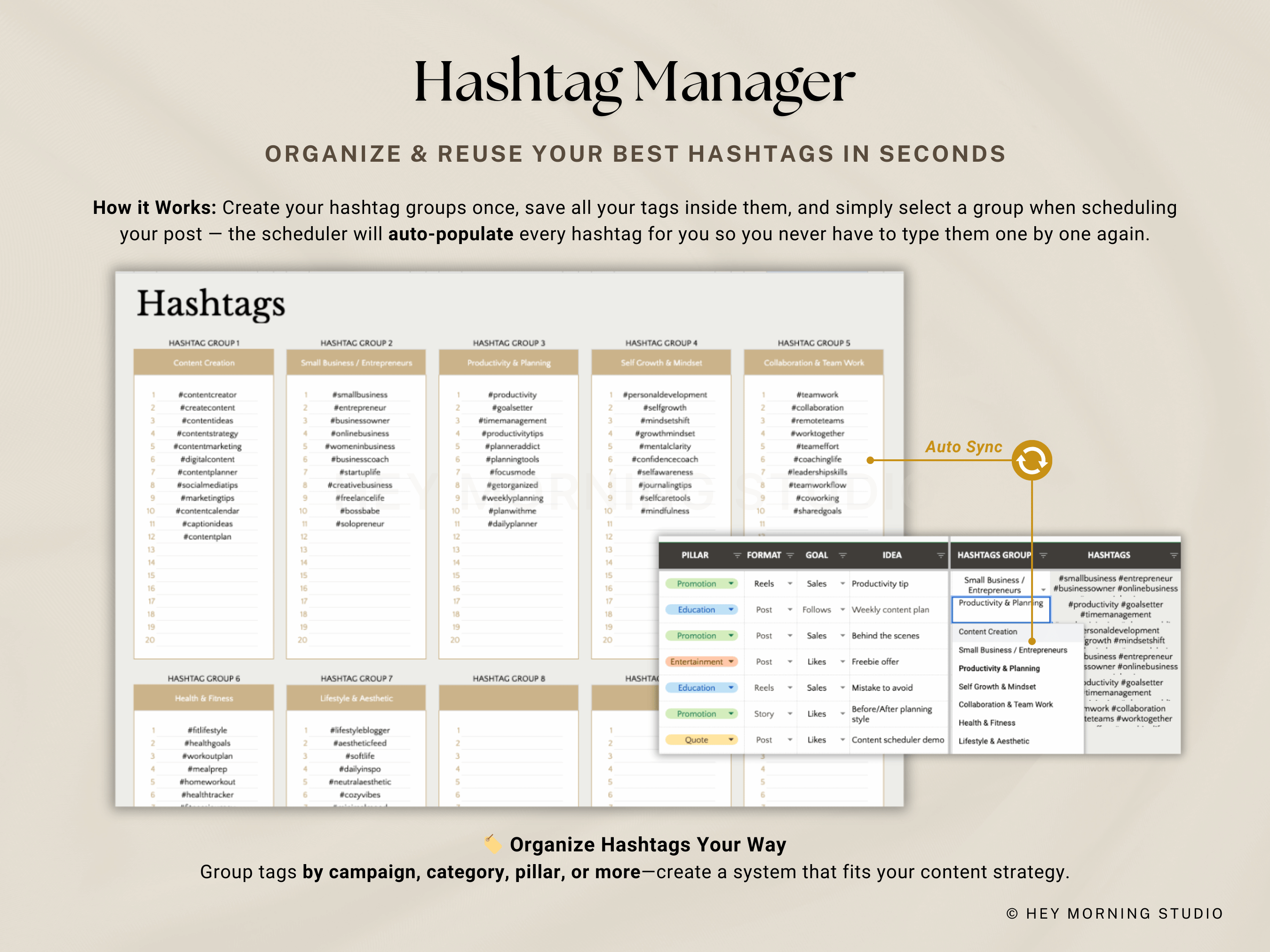 Social Media Content Planner