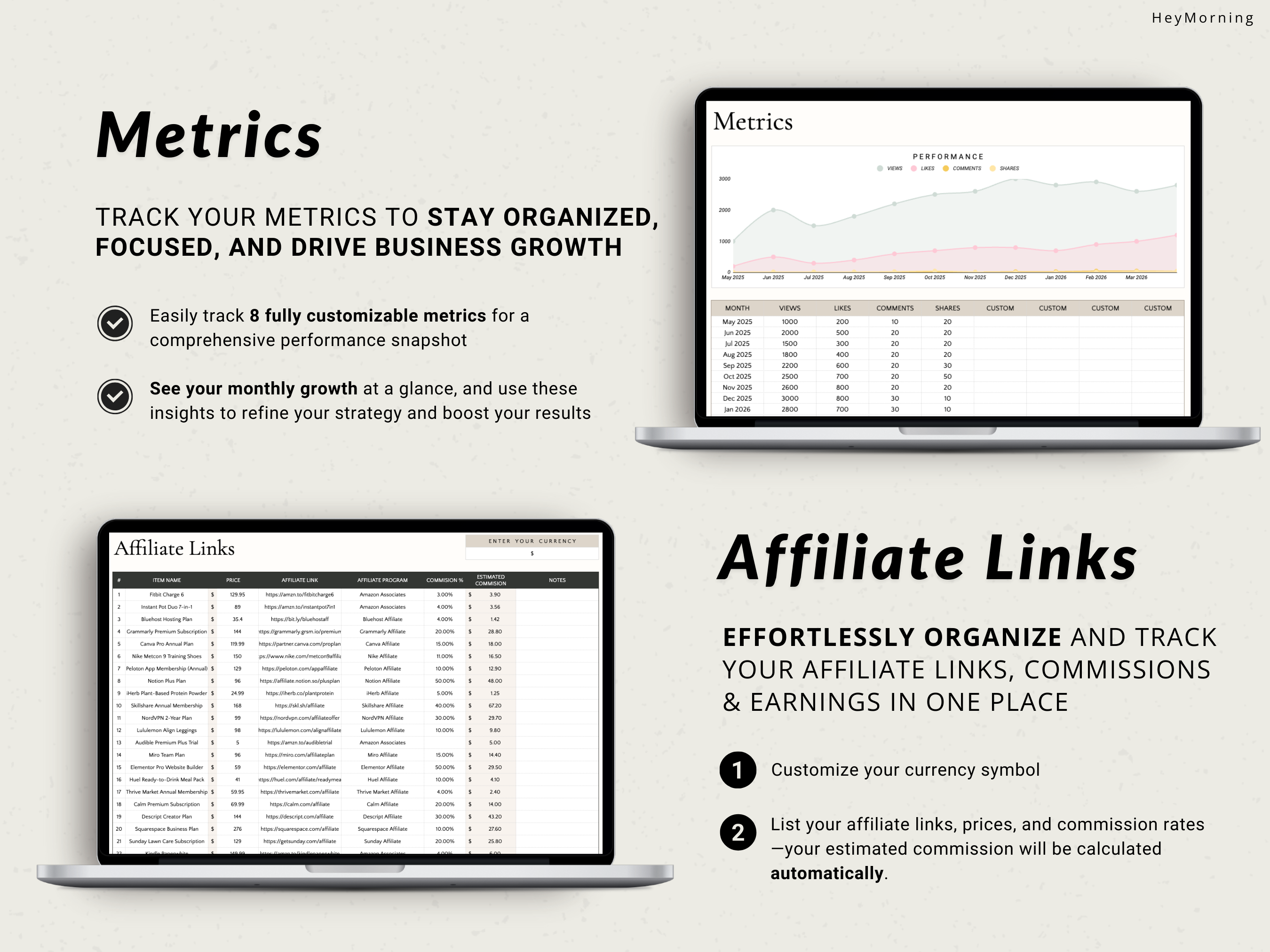 Blog Content Planner - Hey Morning