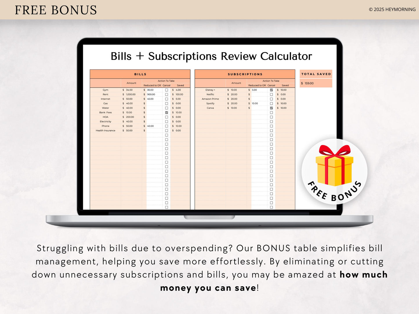 Bill Calendar