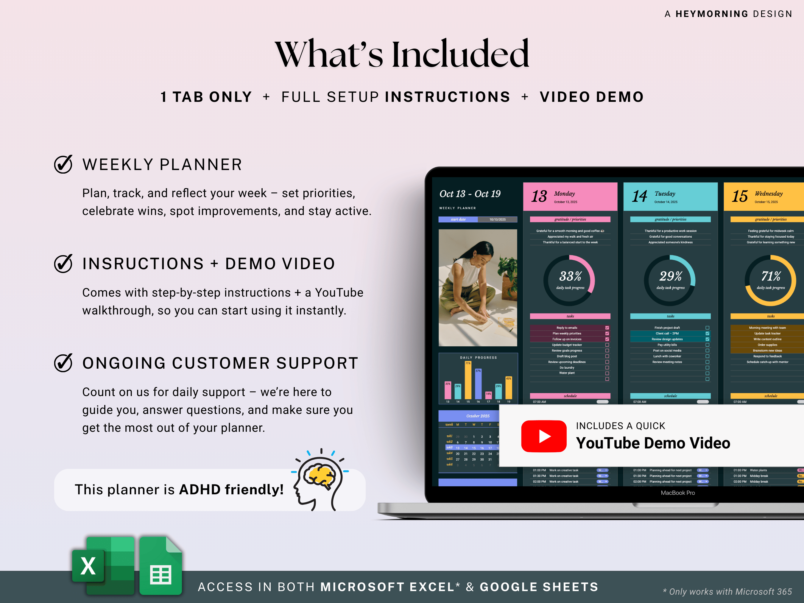 Daily & Weekly Planner