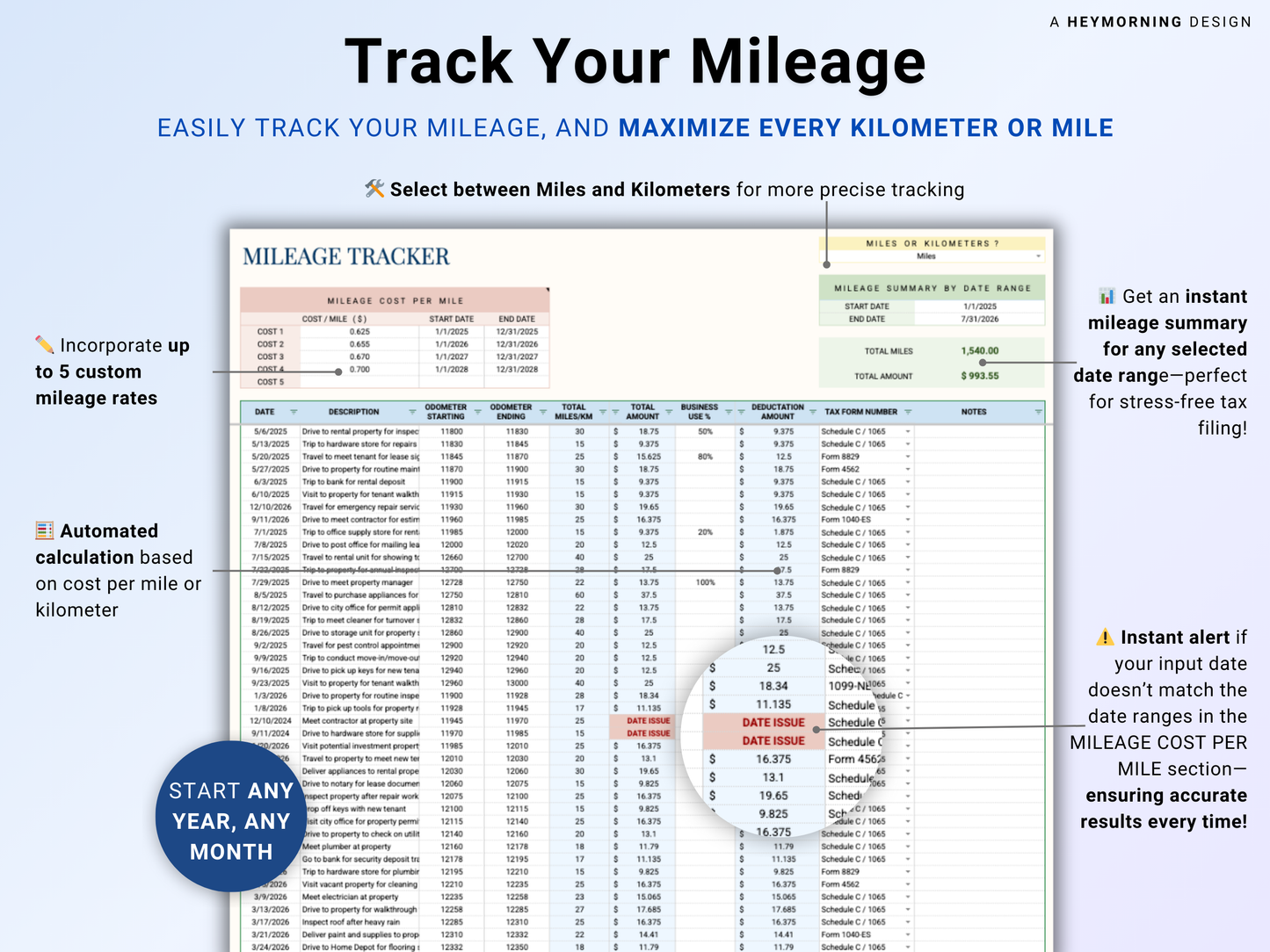 Tax Deduction Tracker