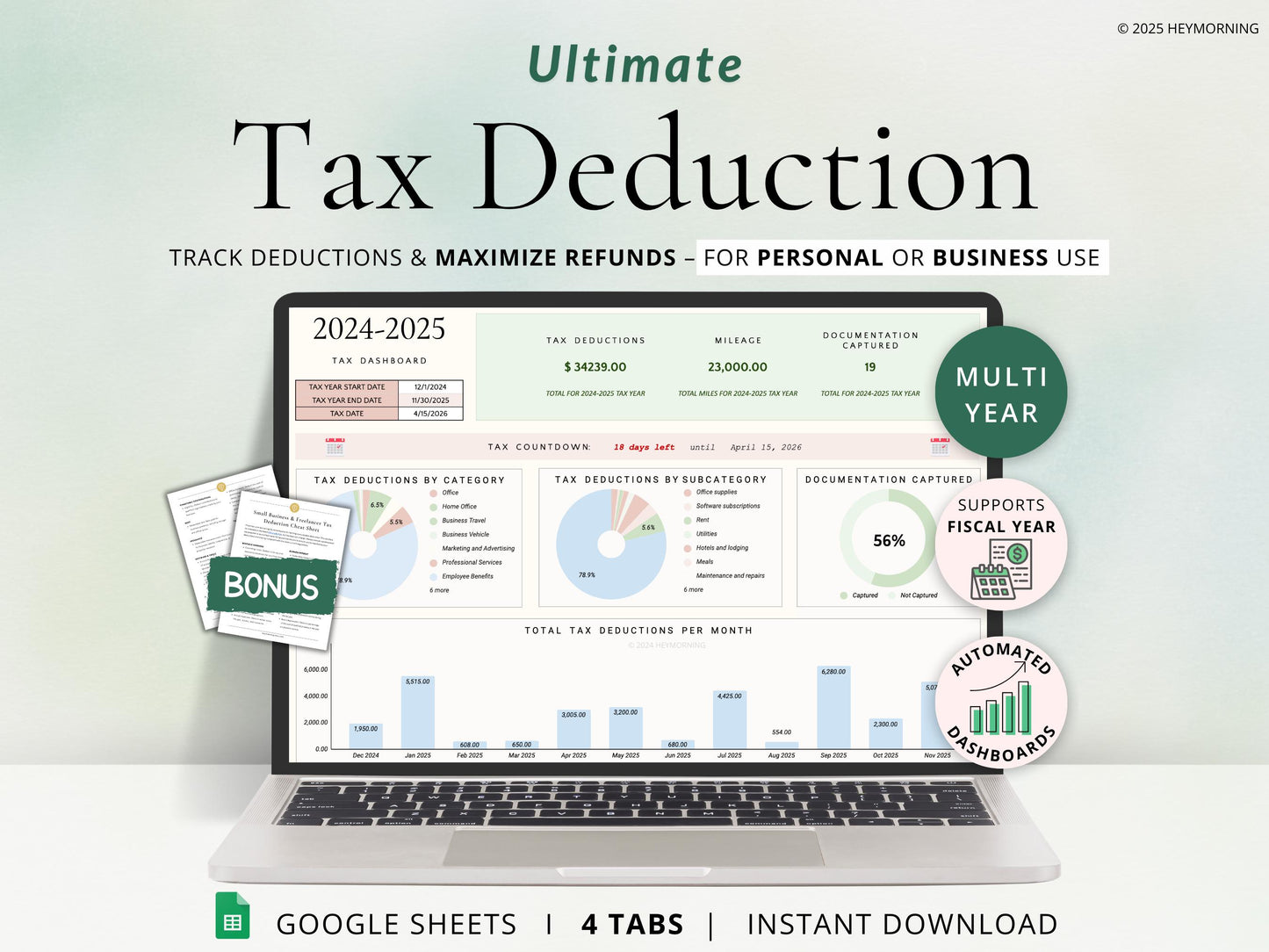 Tax Deduction Tracker