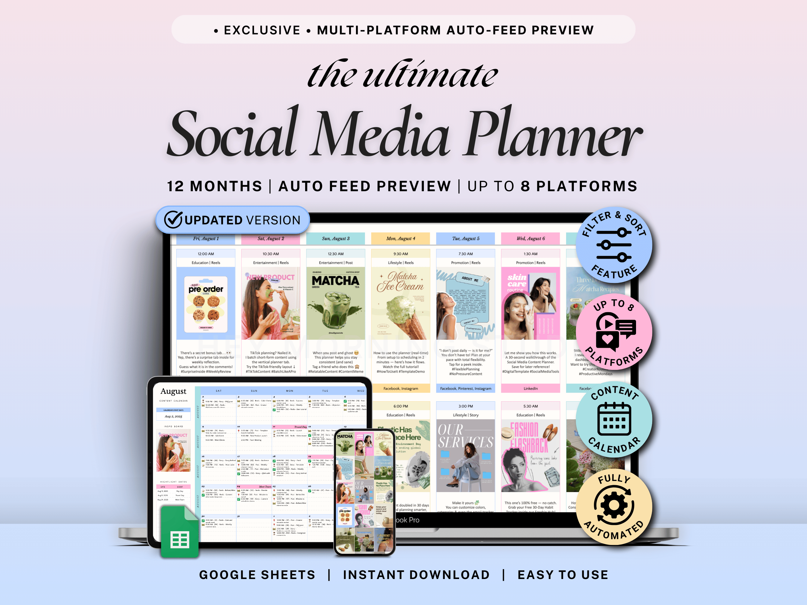 Social Media Content Planner: A Simple Way to Plan & Visualize Content Across Platforms