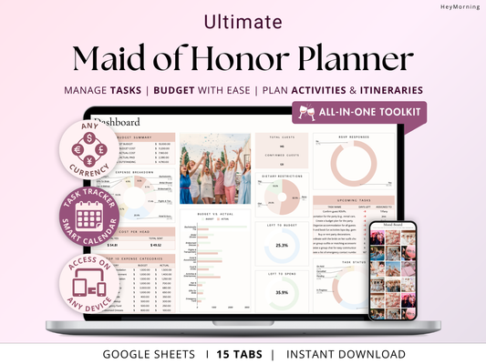 Maid of Honor Planner