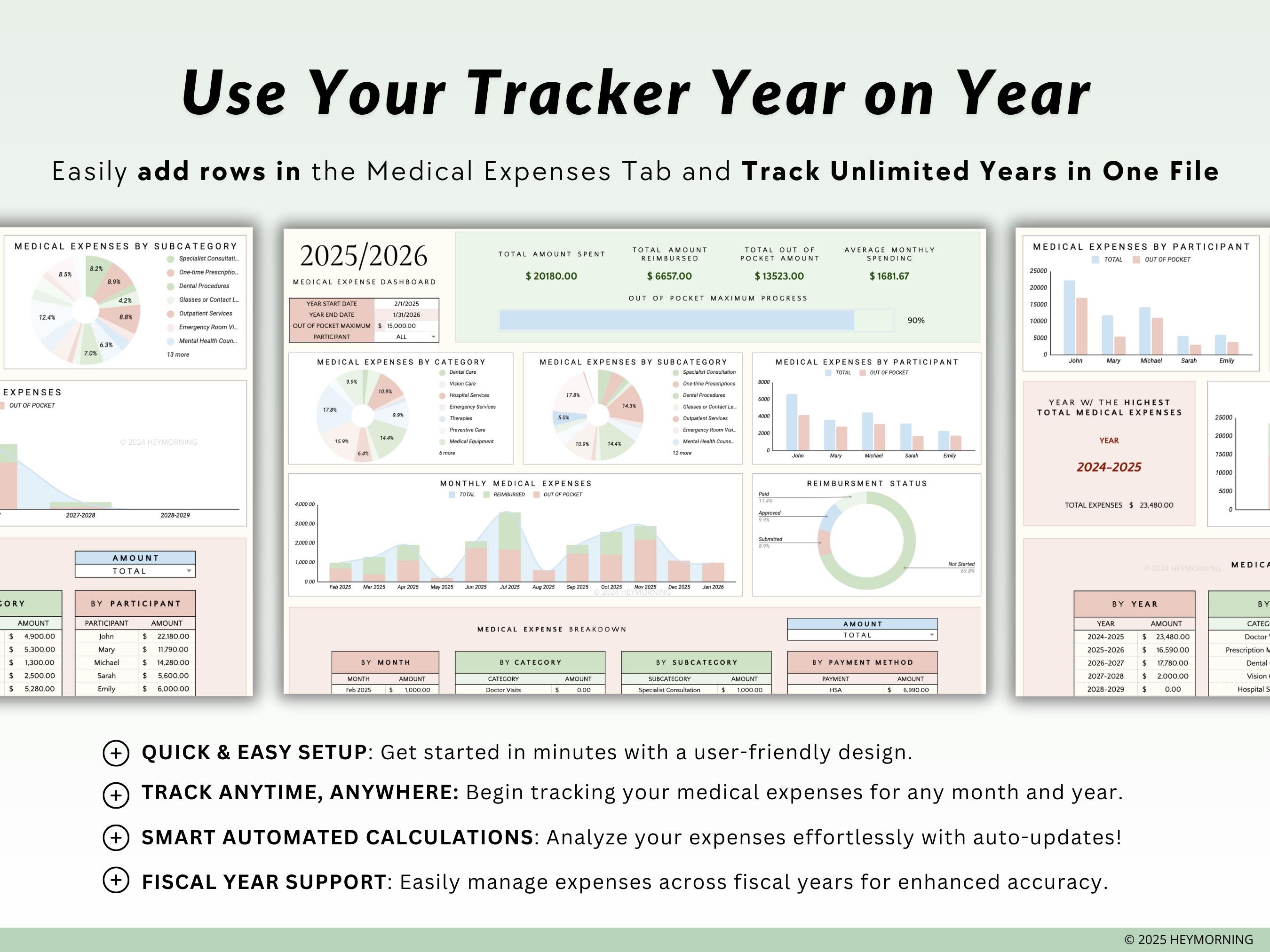 Medical Expense Tracker - Hey Morning