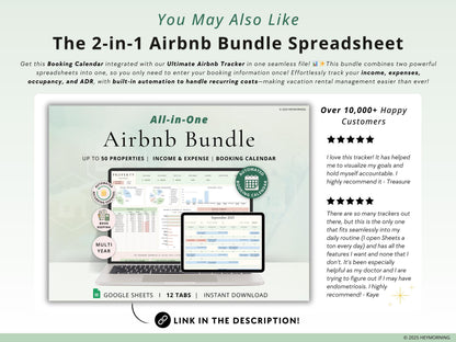Airbnb Booking Calendar